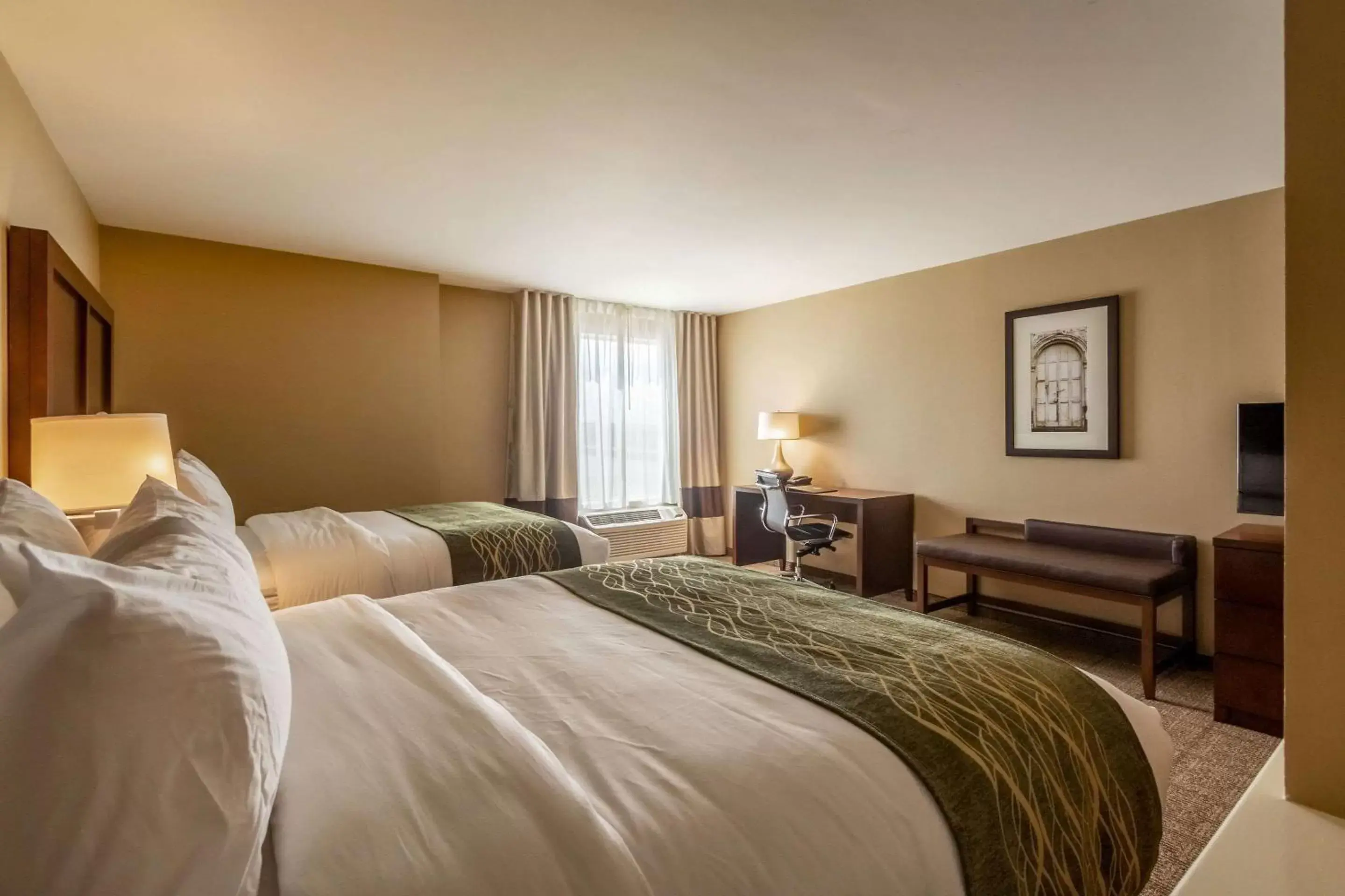 Photo of the whole room, Bed in Comfort Inn & Suites - Harrisburg Airport - Hershey South