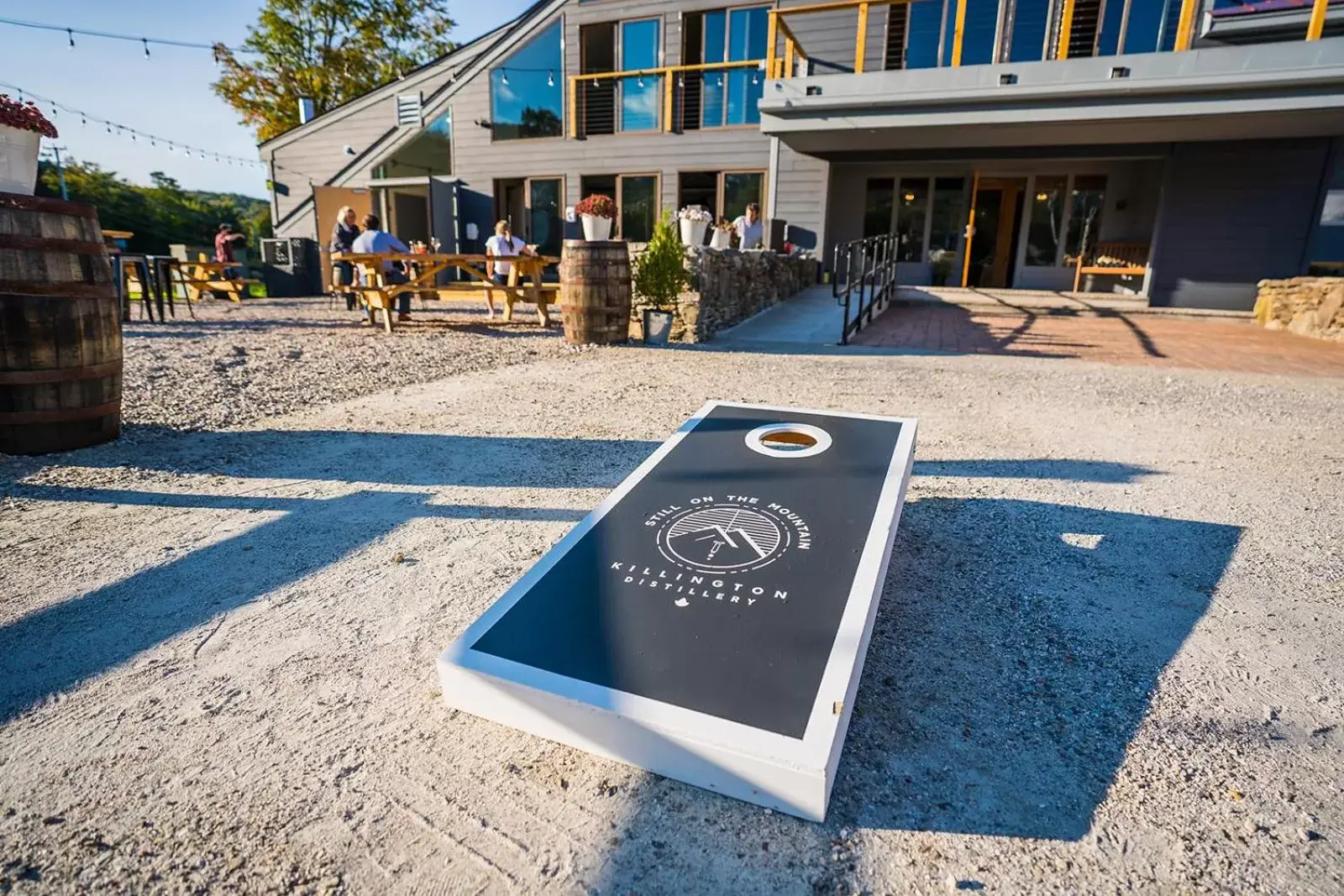 Patio in Mountain Inn at Killington Patio in Mountain Inn at Killington