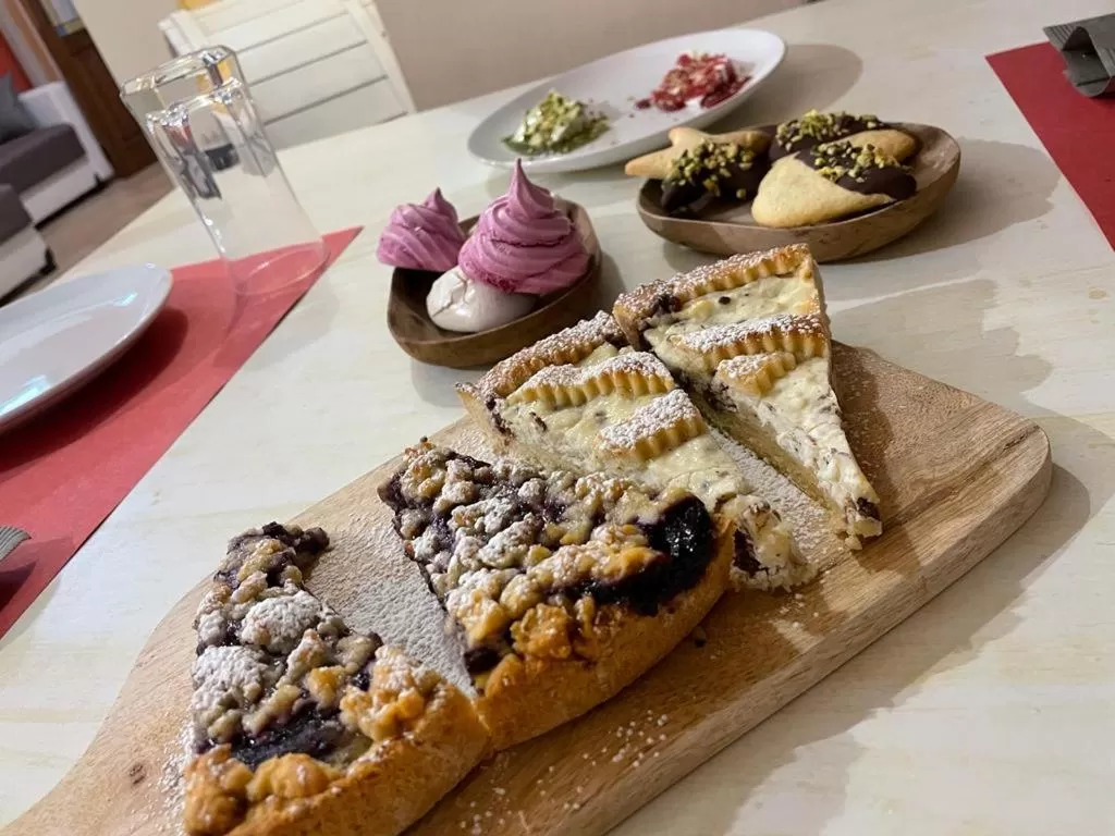 Buffet breakfast in B&B Fonte Vena