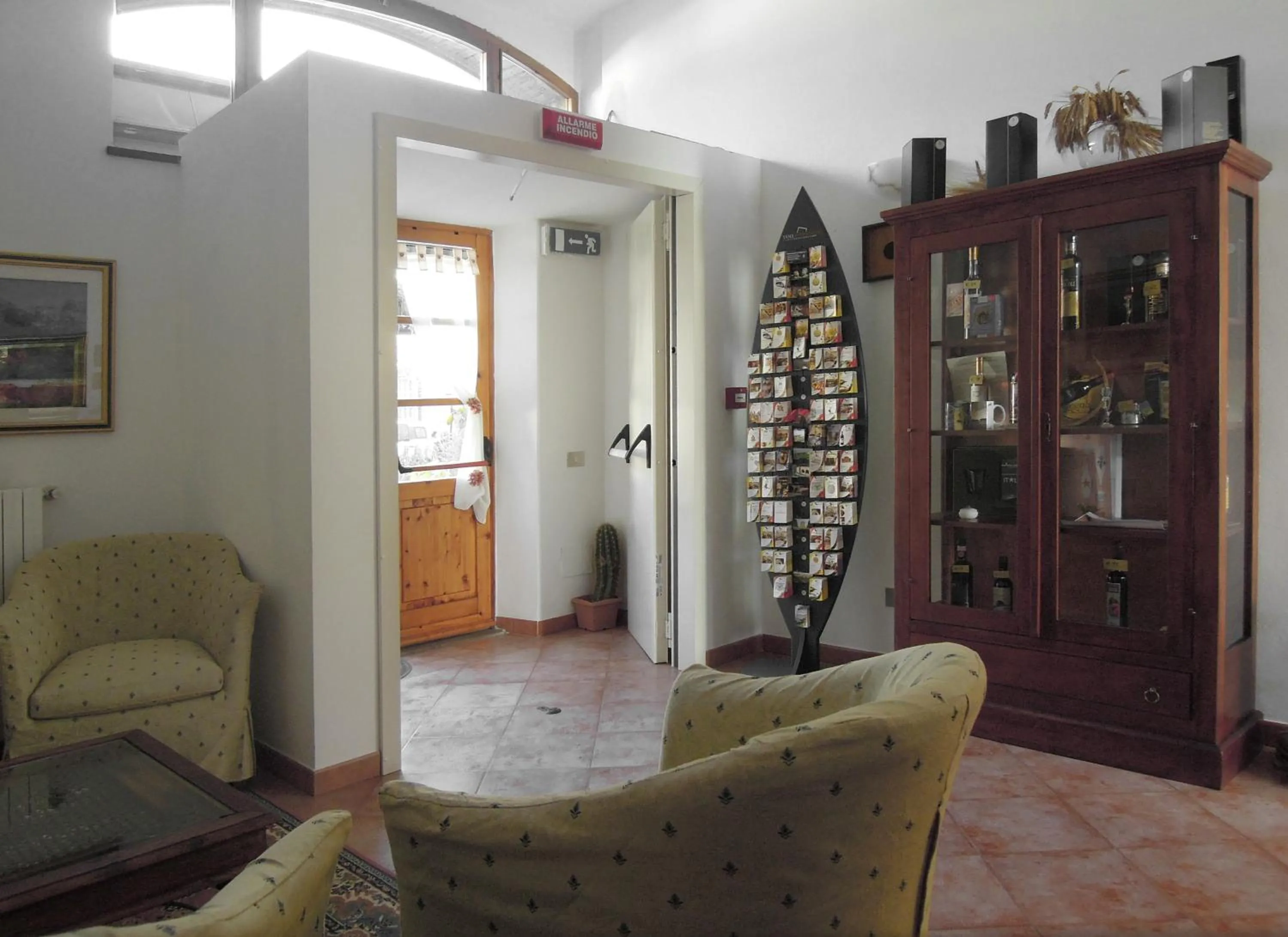 Decorative detail in Il Vecchio Mulino