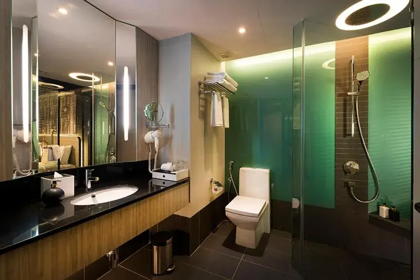 Bathroom in The Kuala Lumpur Journal Hotel