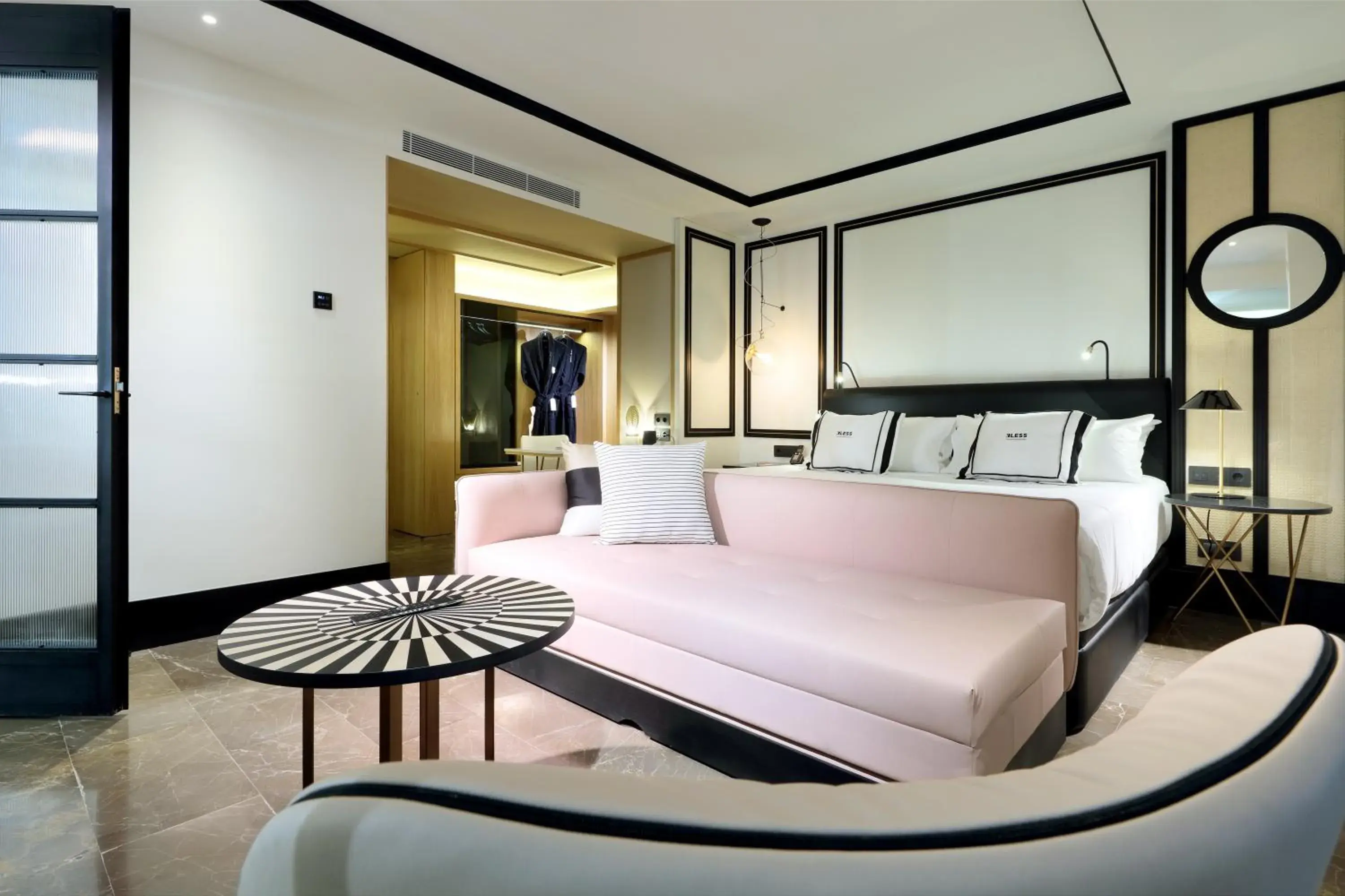 Bed in Bless Hotel Ibiza - The Leading Hotels of The World