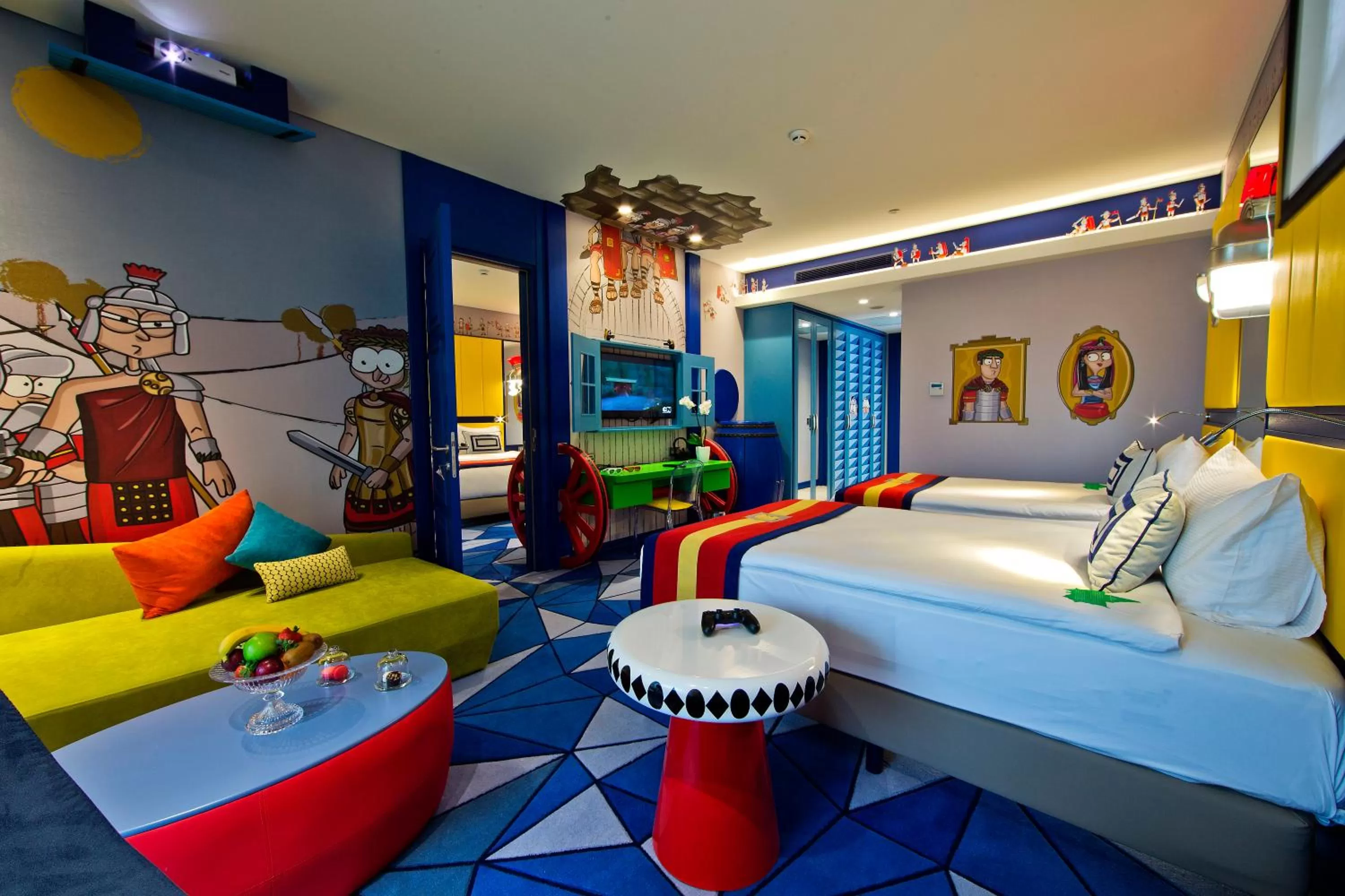 Bedroom, Bed in The Land Of Legends Kingdom Hotel - All-in Concept