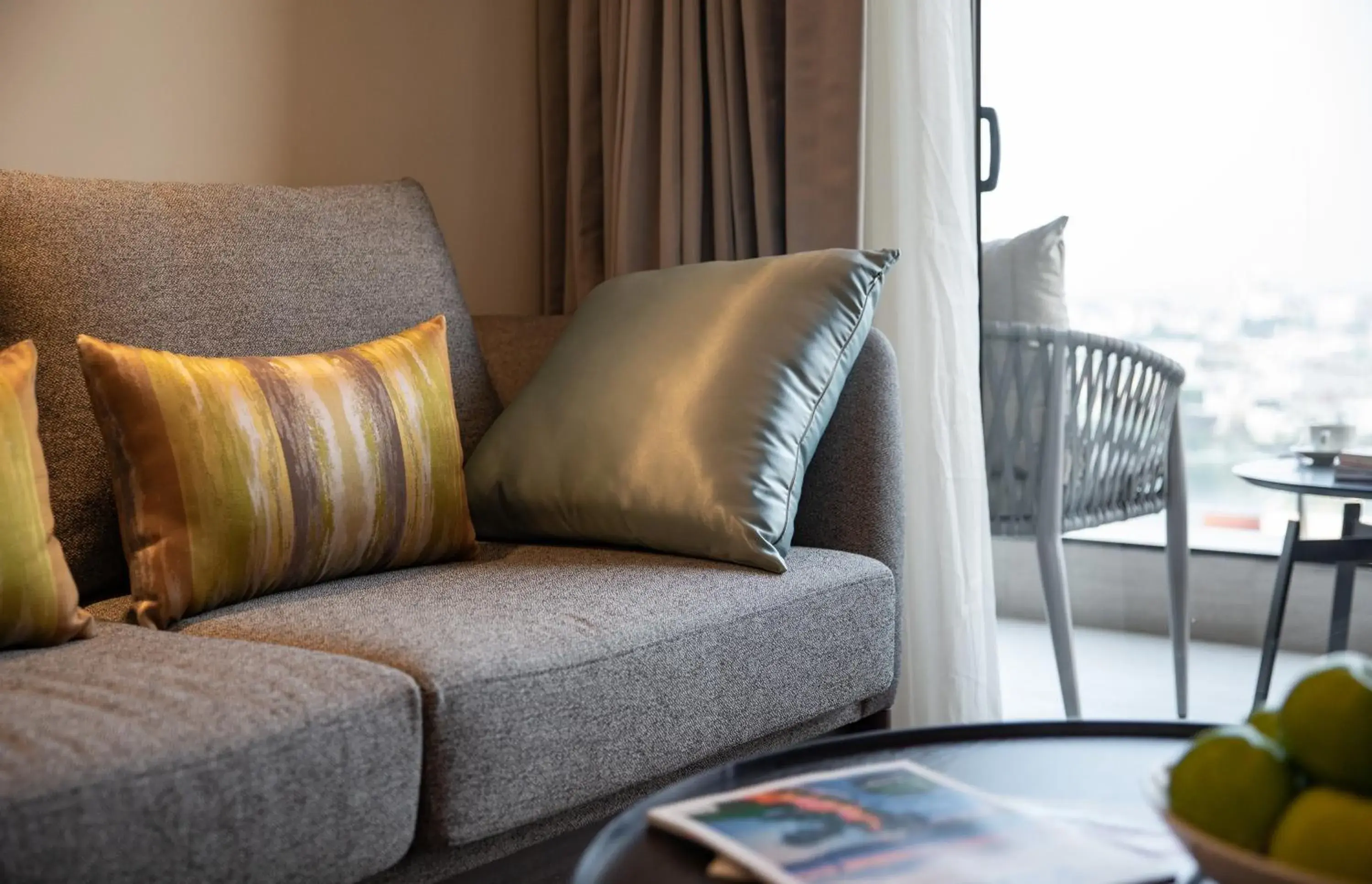 Living room, Seating Area in Oakwood Residence Hanoi