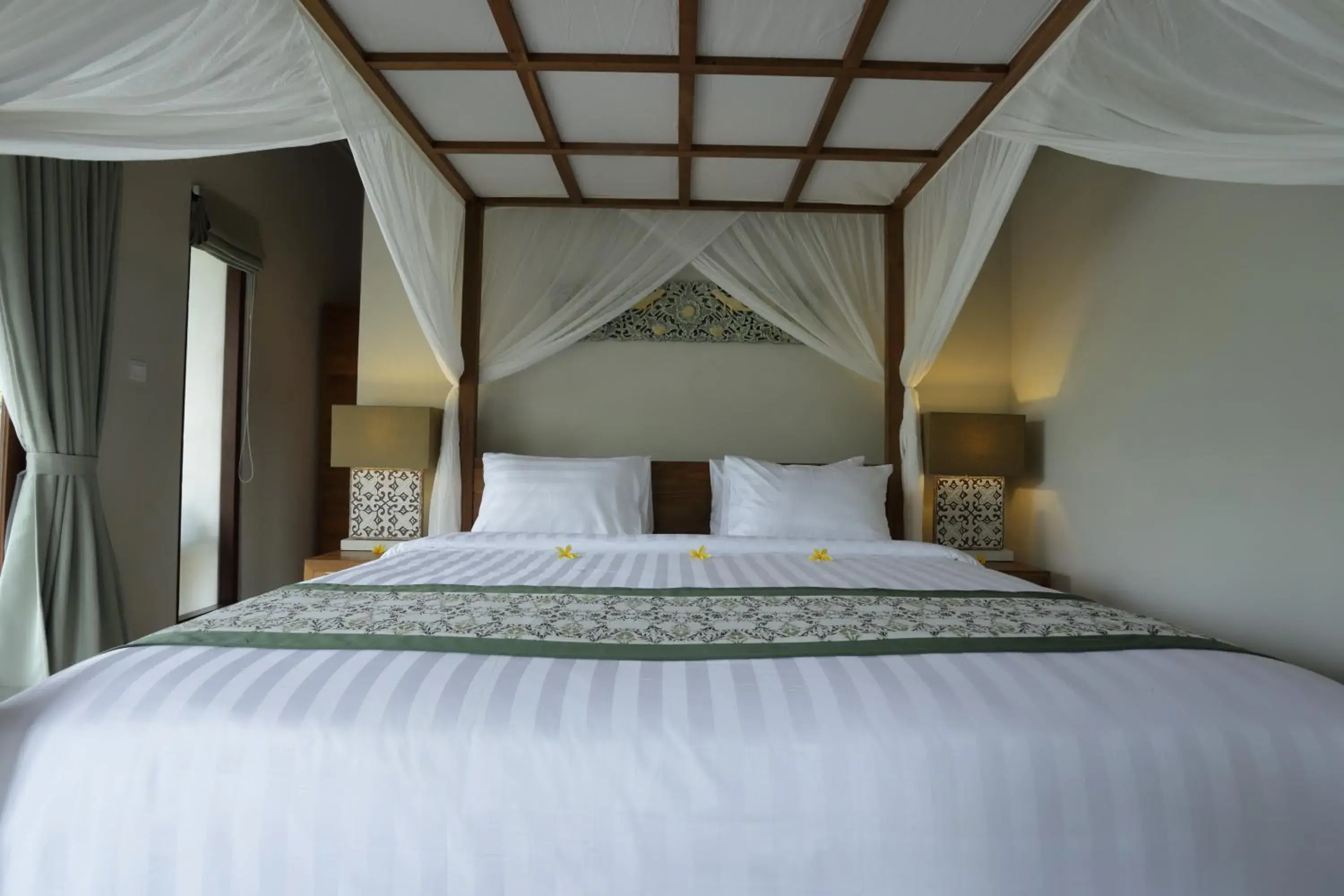 Bed in Masia Villa