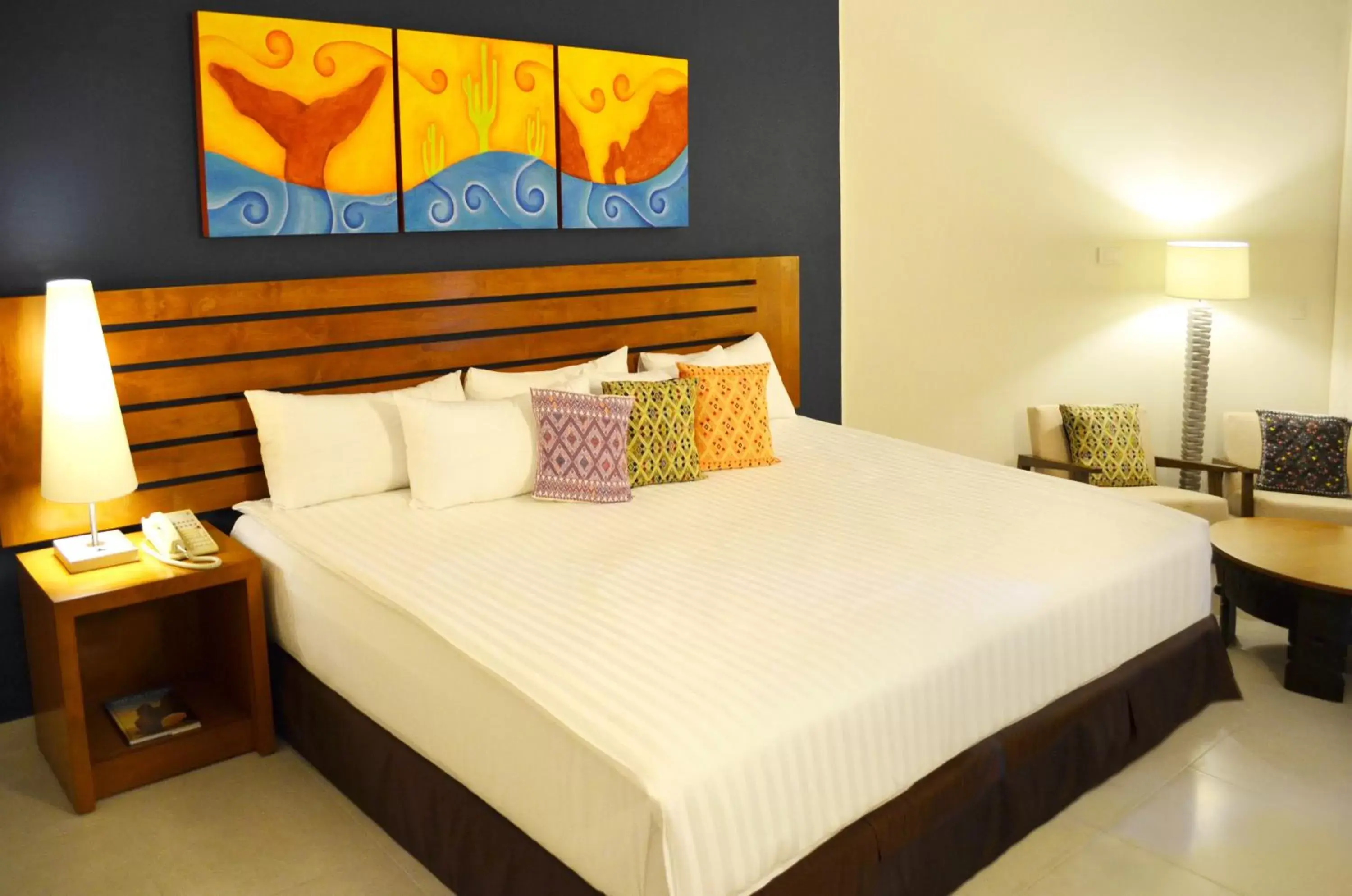 Bed in Royal Decameron Los Cabos - All Inclusive