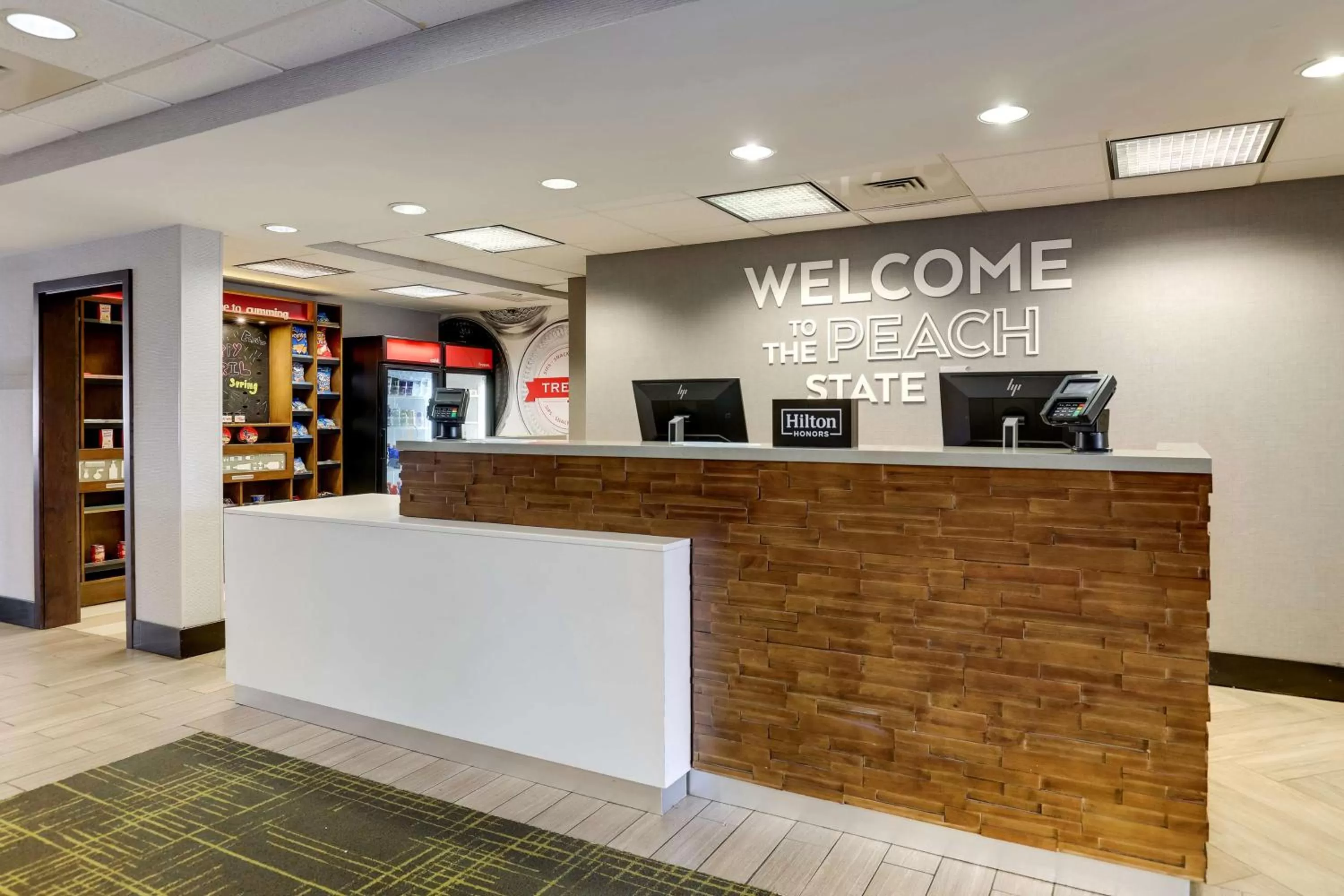 Lobby or reception in Hampton Inn Cumming