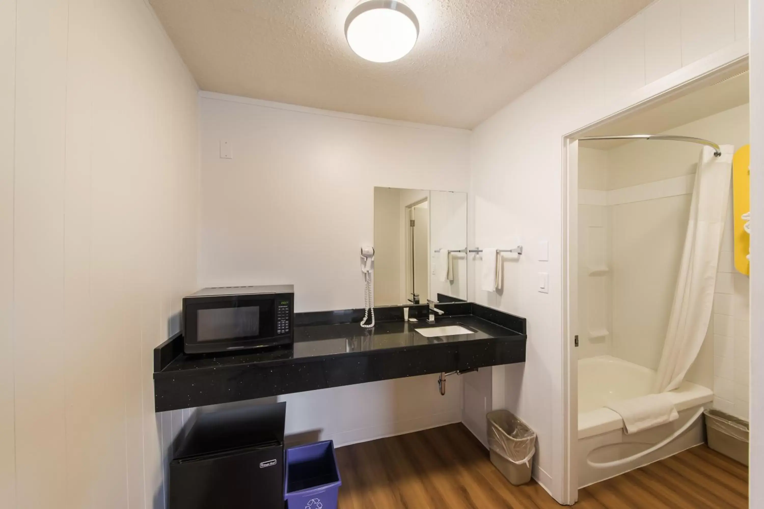 Bathroom in Motel 6-Cranbrook, BC