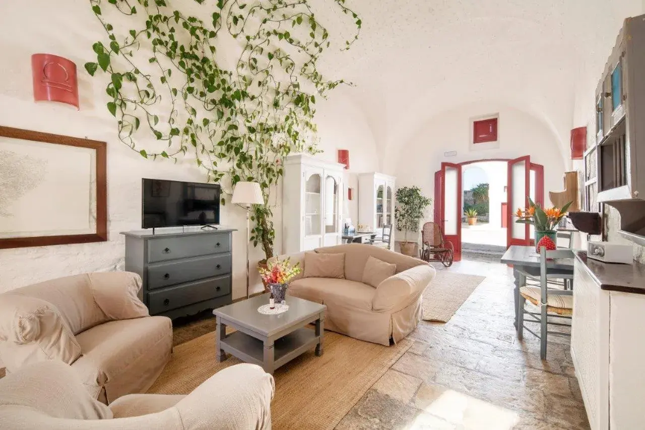 Seating Area in Masseria Torre Coccaro