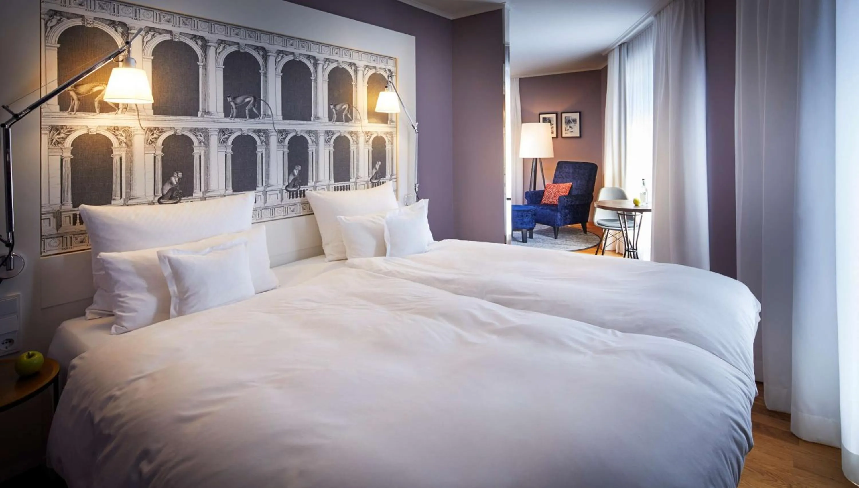 Photo of the whole room, Bed in Parkhotel Pforzheim