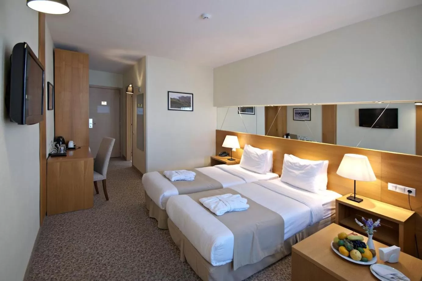 Standard Twin Room in Marco Polo Hotel Gudauri