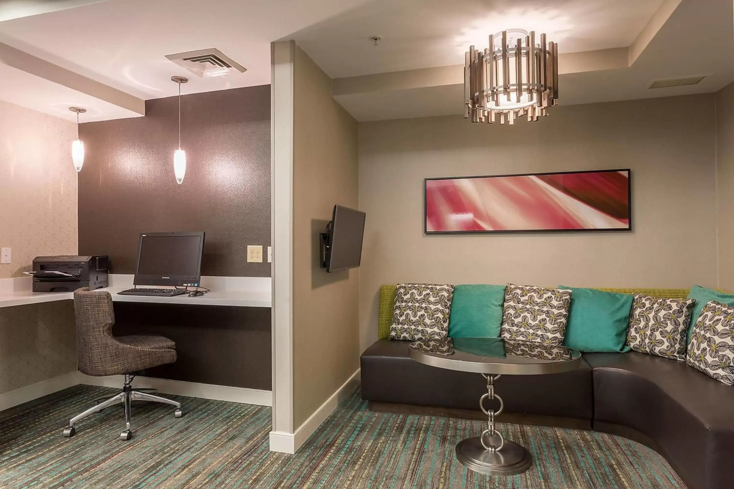 Business facilities, Seating Area in Residence Inn by Marriott Rocky Mount