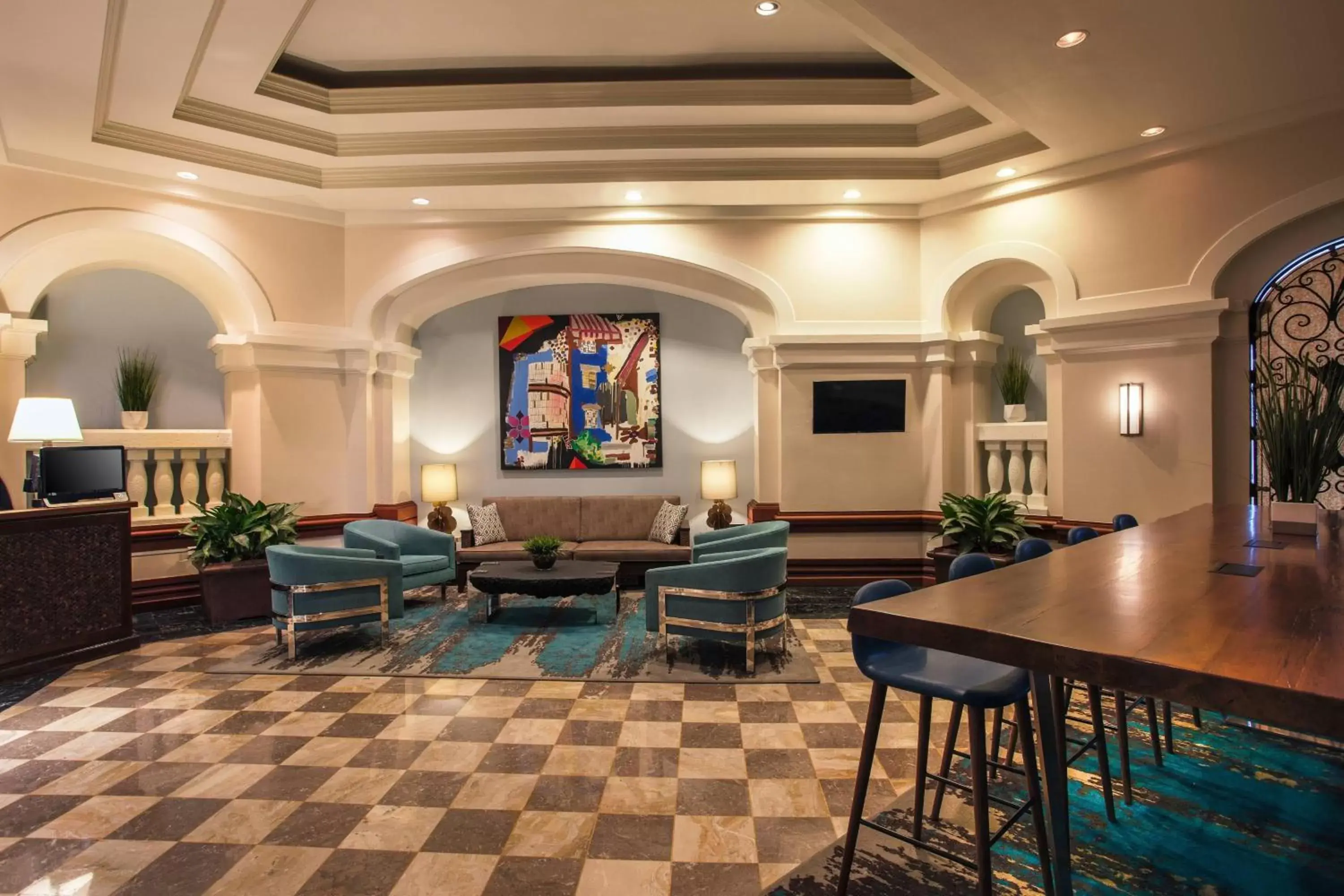 Lobby or reception in Sheraton Old San Juan Hotel