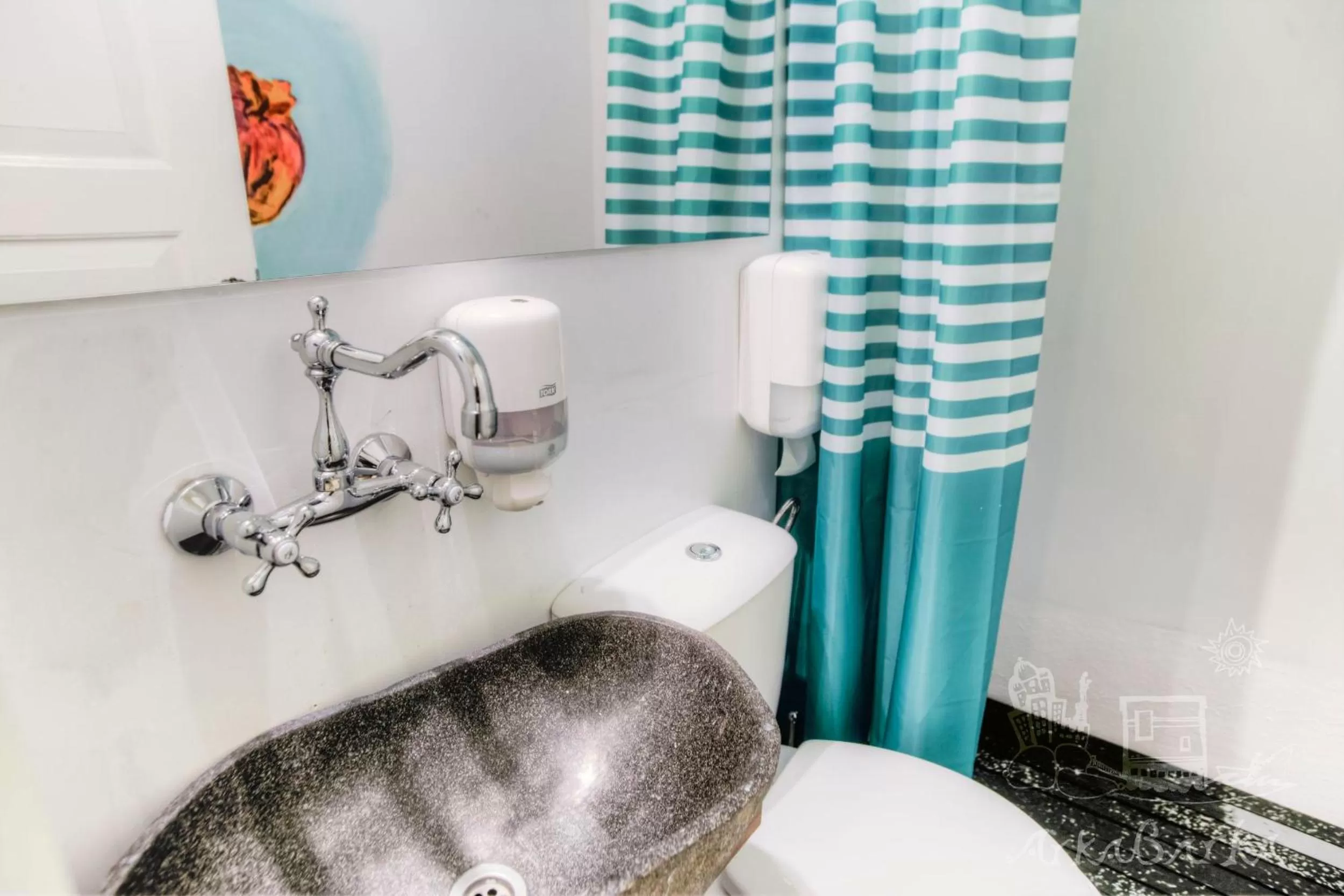 Toilet in ArkaBarka 2- Floating Dream Rooms and Apartments