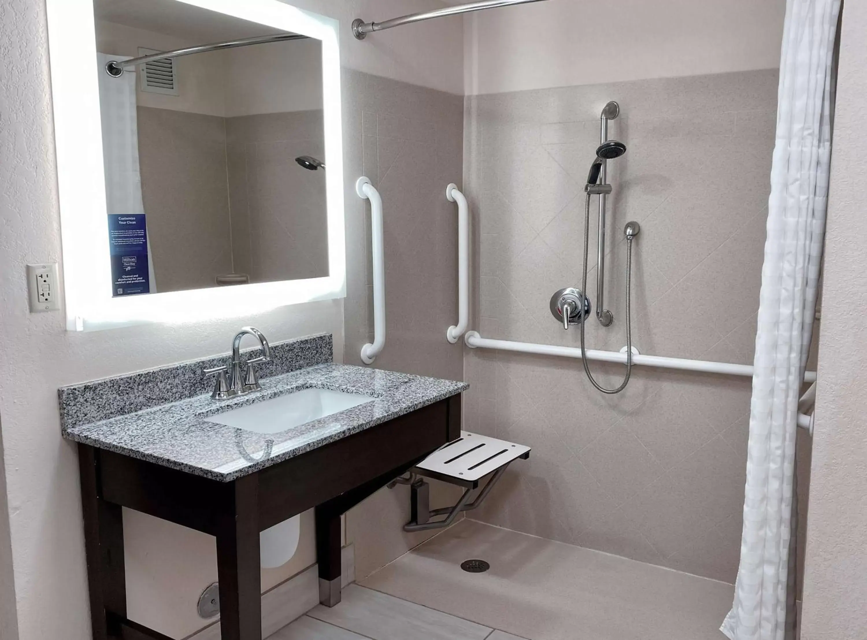 Bathroom in Homewood Suites by Hilton Eatontown