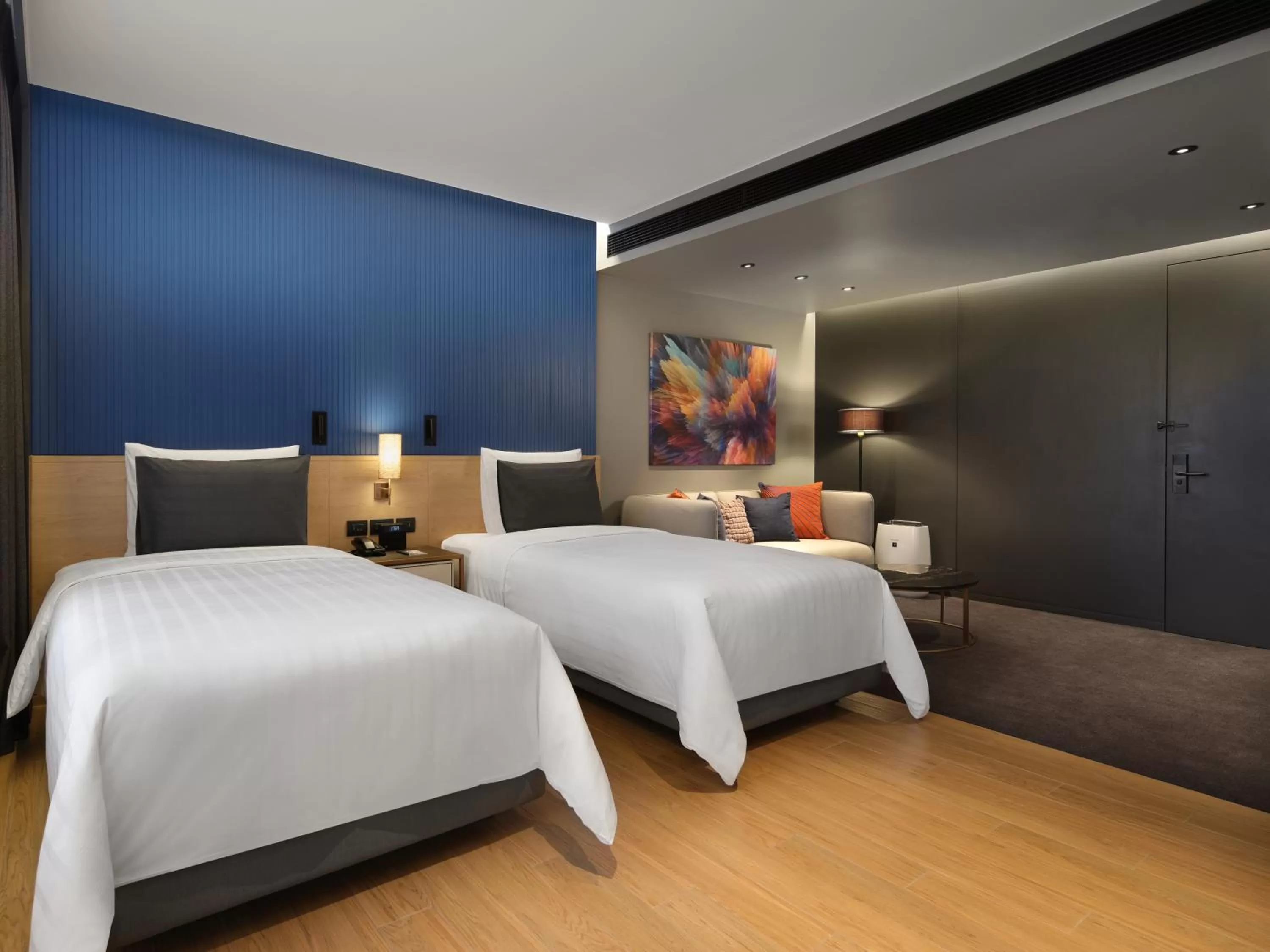 Bedroom, Bed in Sindhorn Midtown Hotel Bangkok, Vignette Collection by IHG