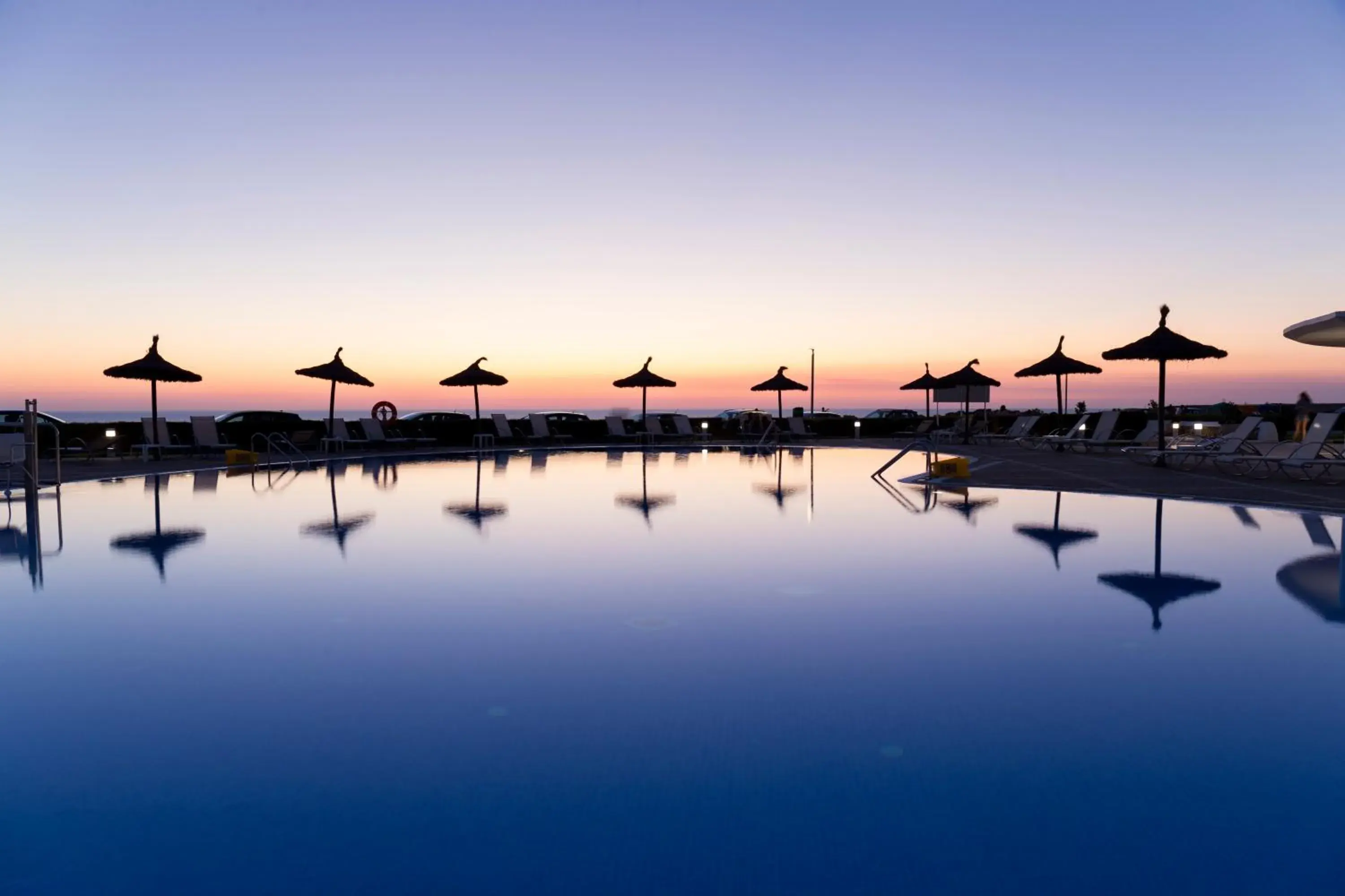 Natural landscape, Swimming Pool in RV Hotel Sea Club Menorca