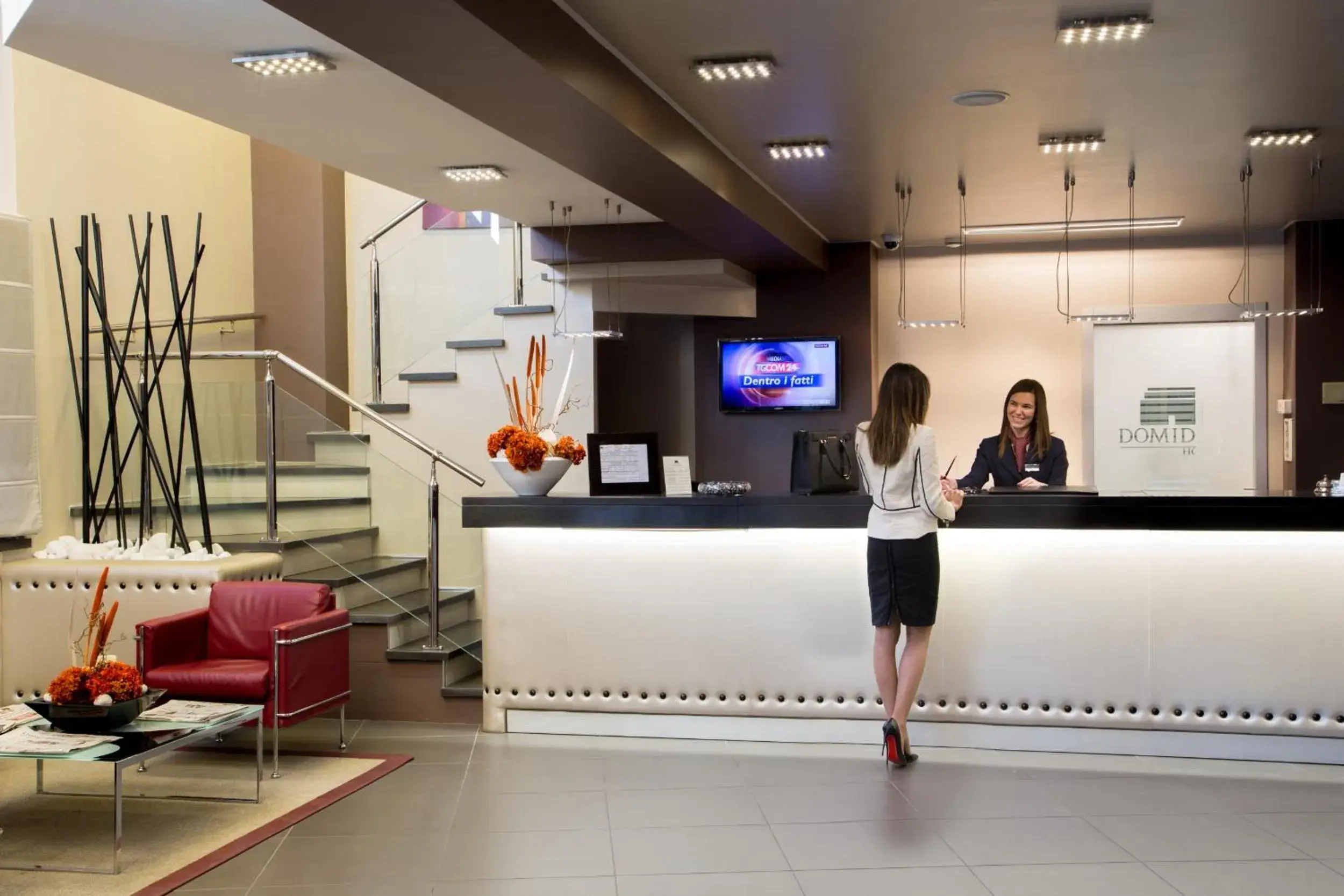 Staff, Lobby/Reception in Hotel Domidea