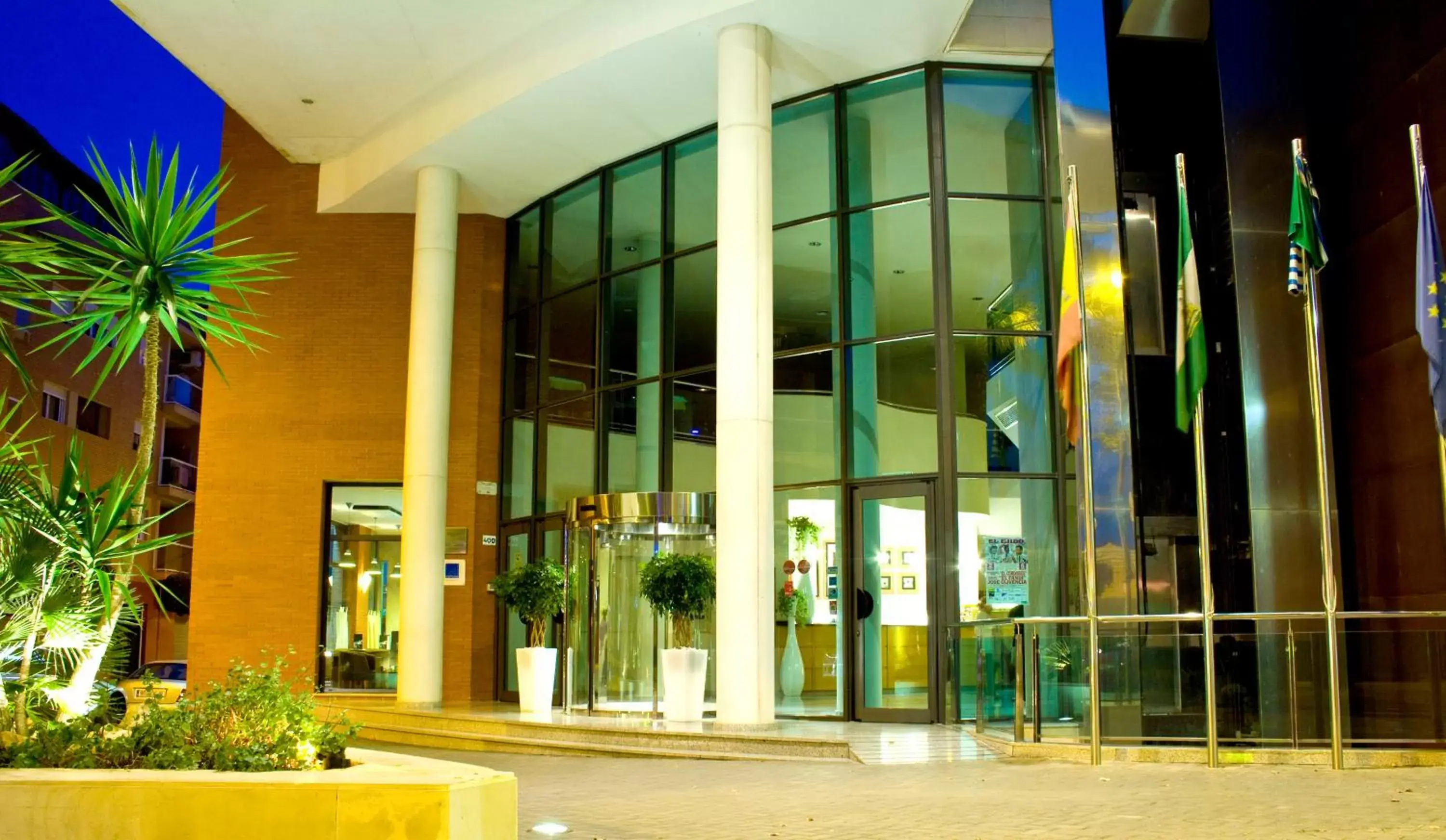 Facade/entrance in Gran Hotel Victoria