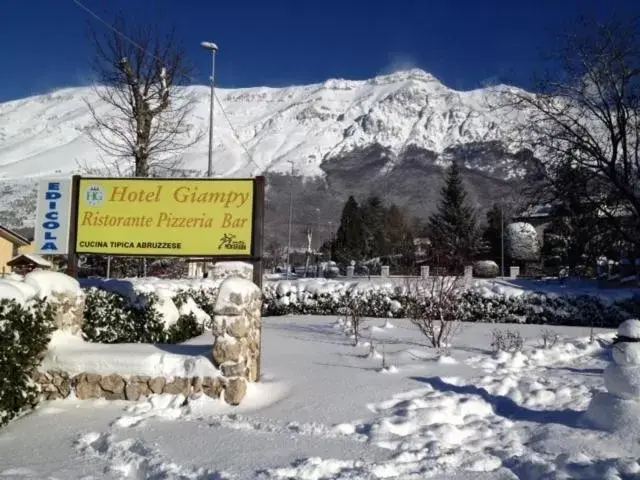 Property logo or sign, Winter in Hotel Giampy