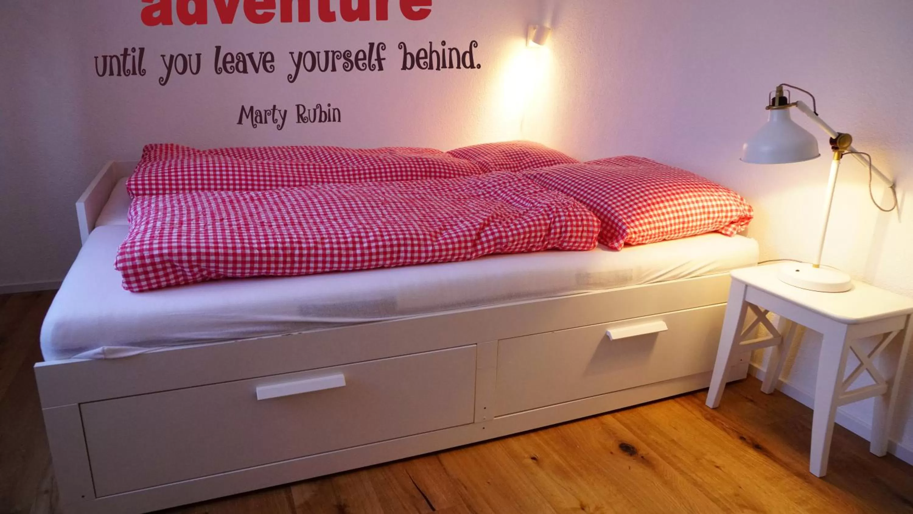 Photo of the whole room, Bed in Adventure Guesthouse Interlaken