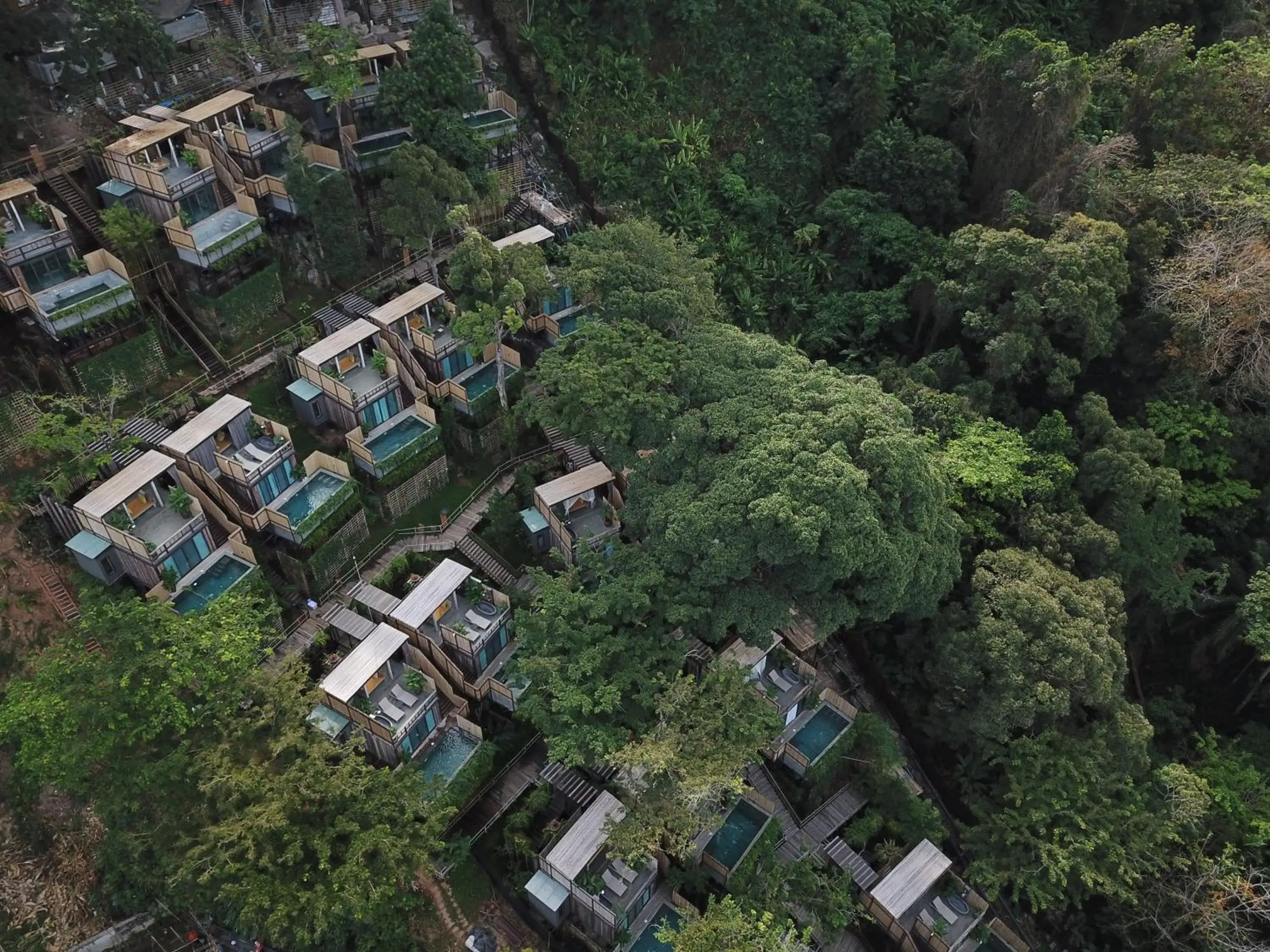 Property building, Bird's-eye View in Dinso Resort & Villas Phuket an IHG Hotel