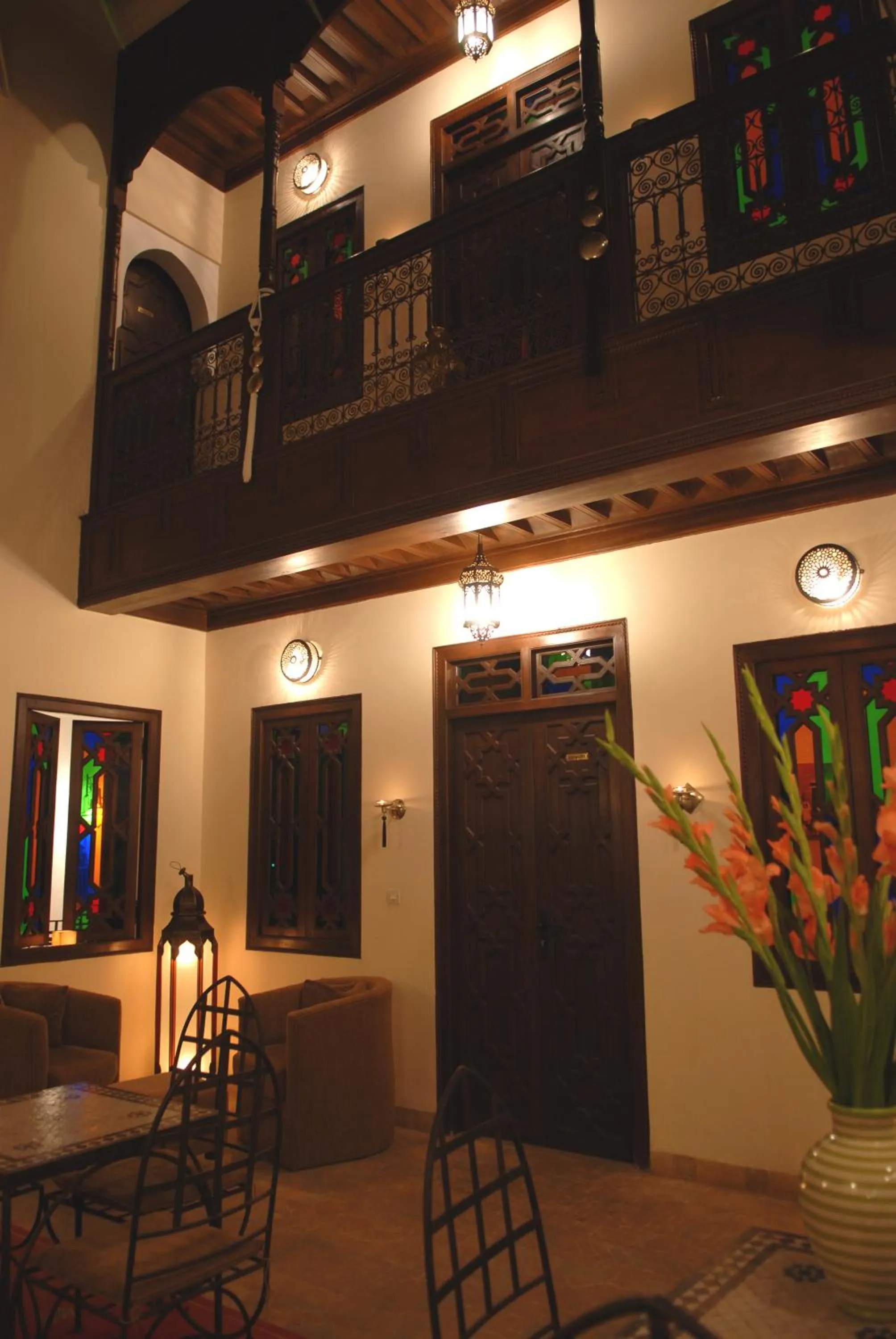 Patio in Riad Aubrac