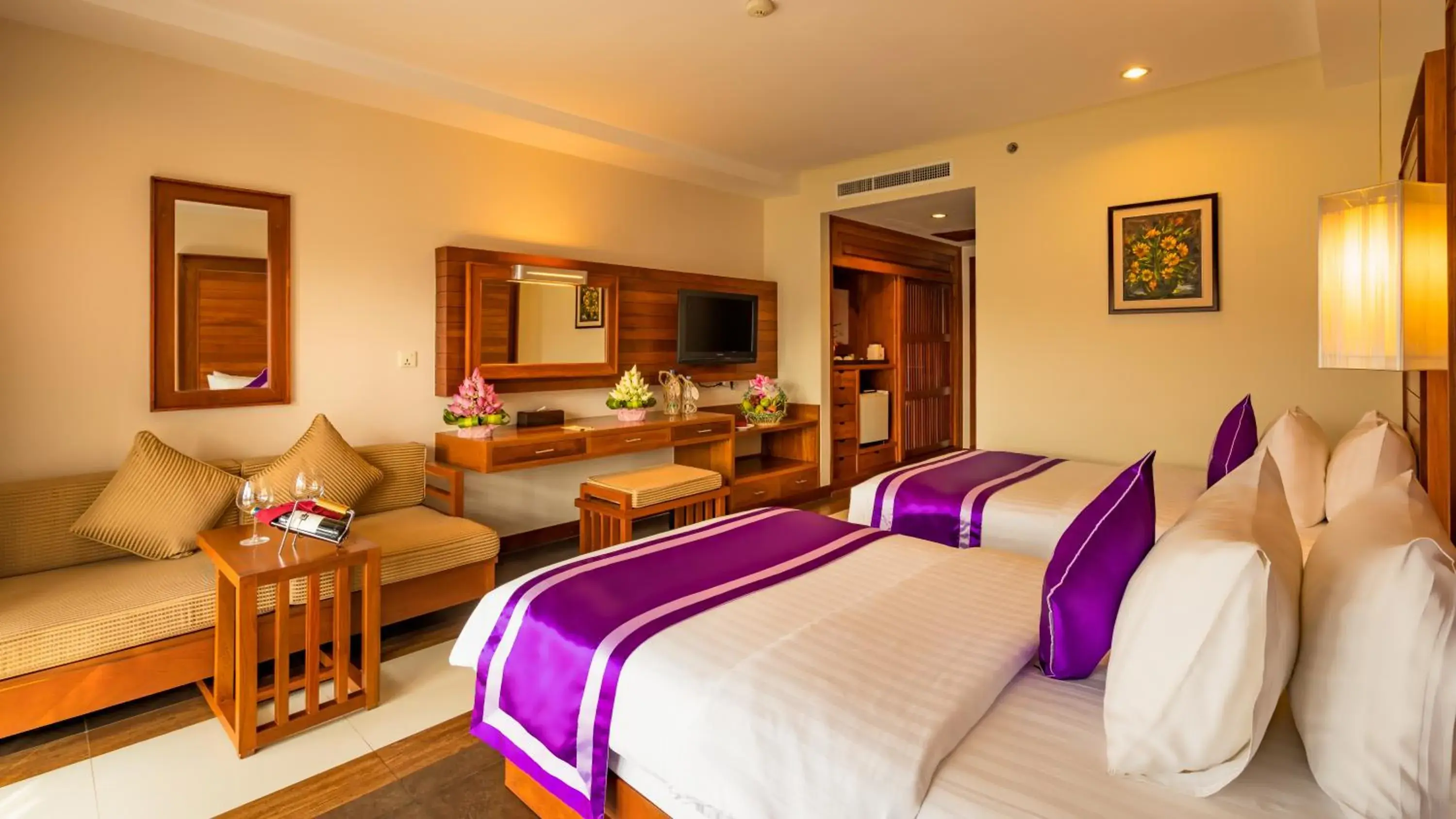 Bedroom in Angkor Miracle Resort & Spa