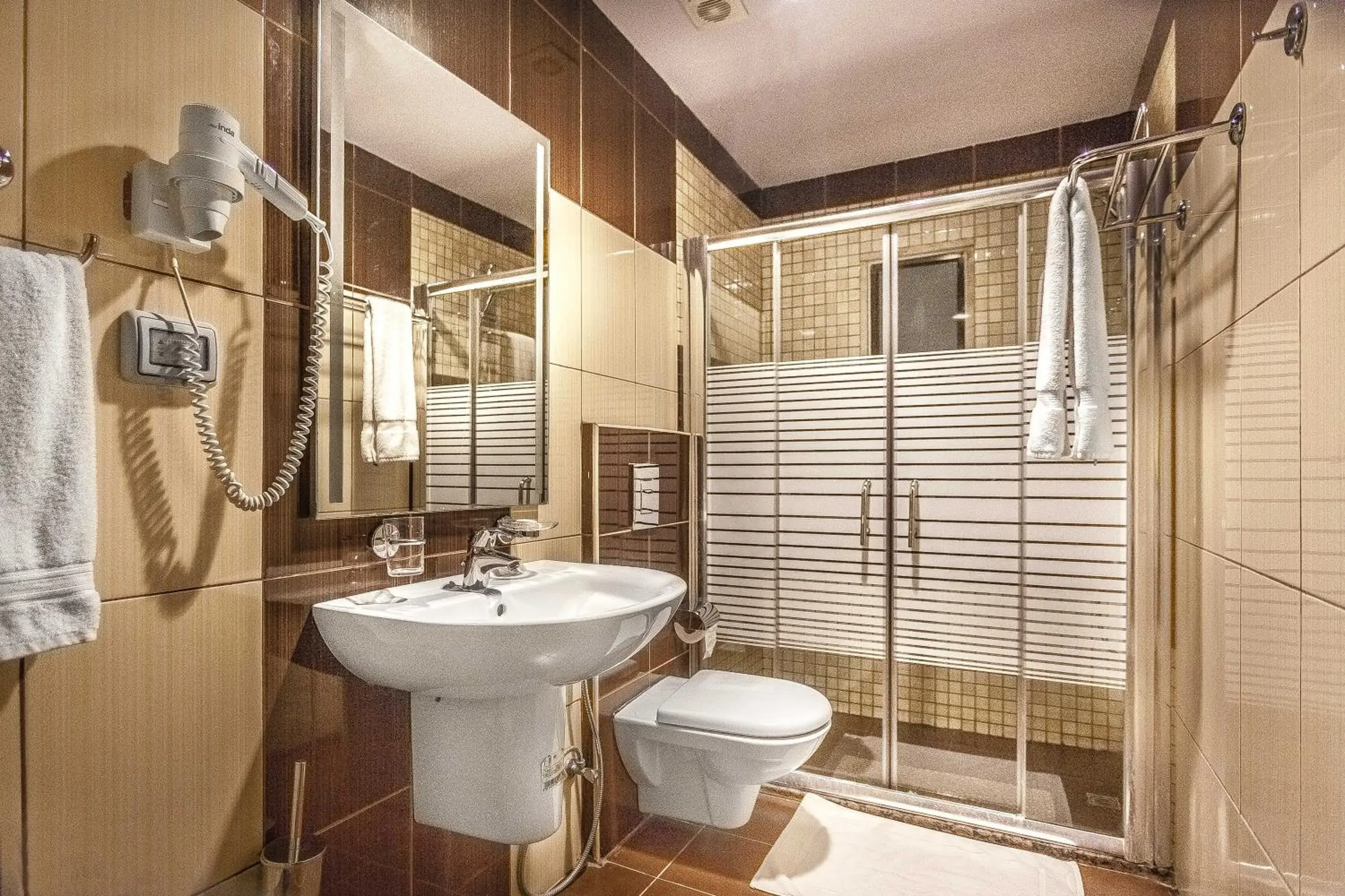 Bathroom in Sofia Suites Hotel