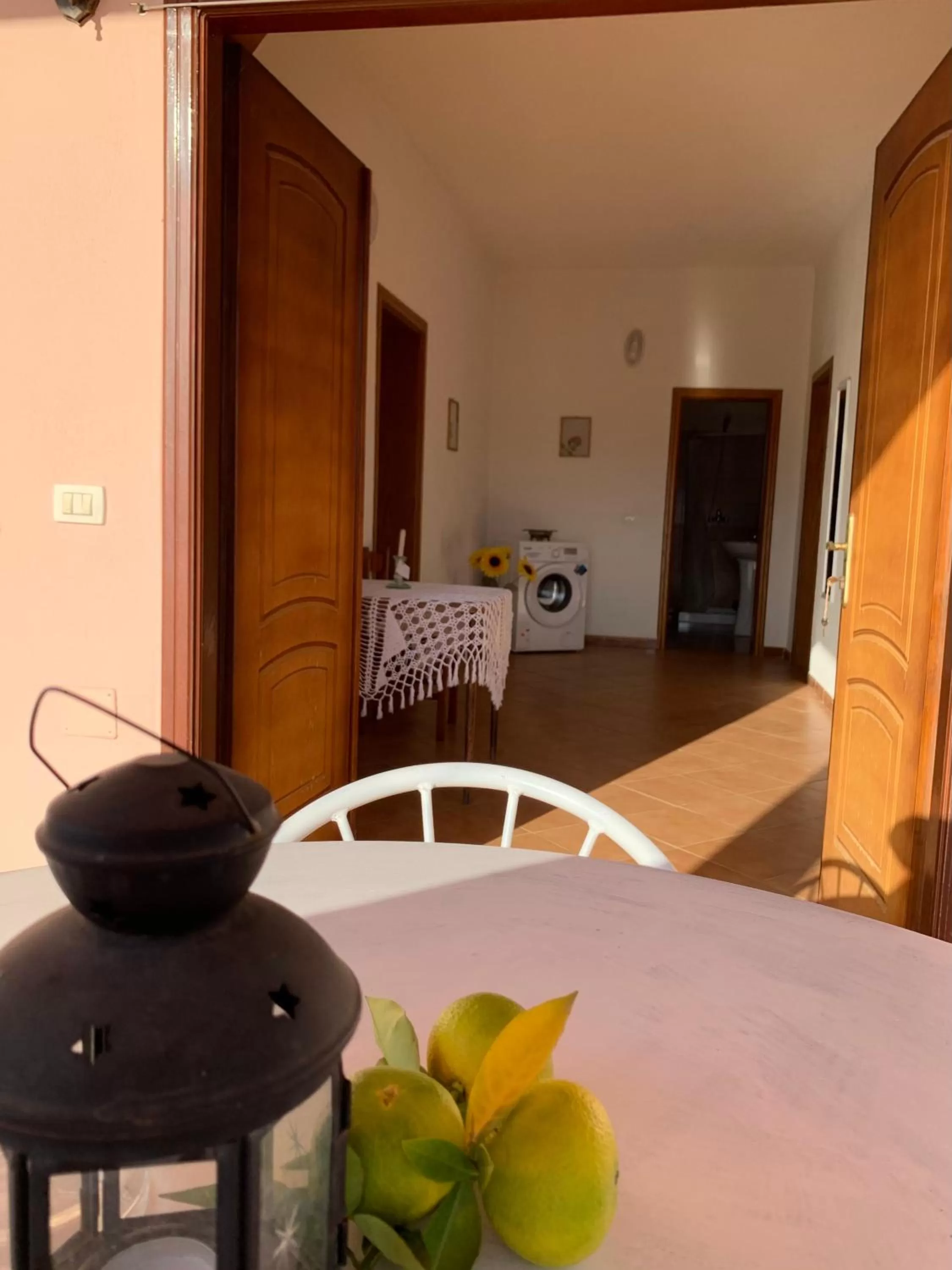 Balcony/Terrace, Bed in Guesthouse Villa Rosa Berat