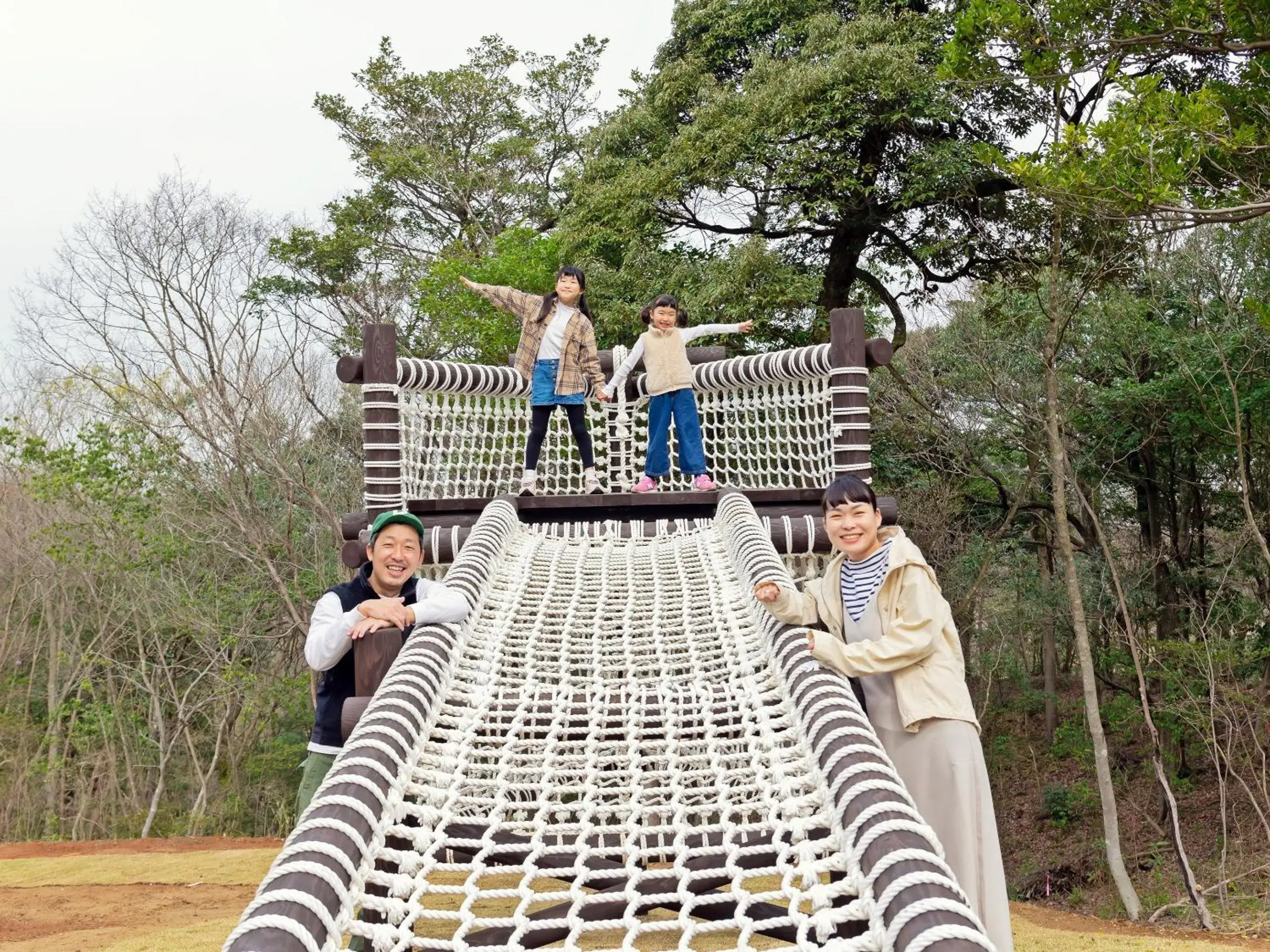 Children play ground in Matsue Forest Park