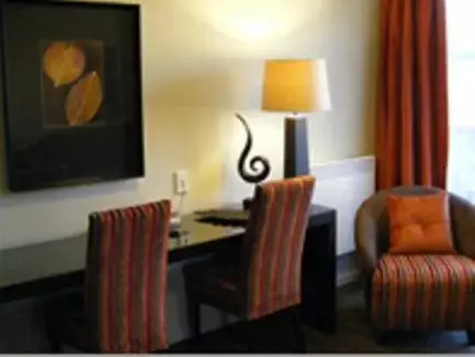 Seating area, TV/Entertainment Center in Terra Vive Suites & Apartments