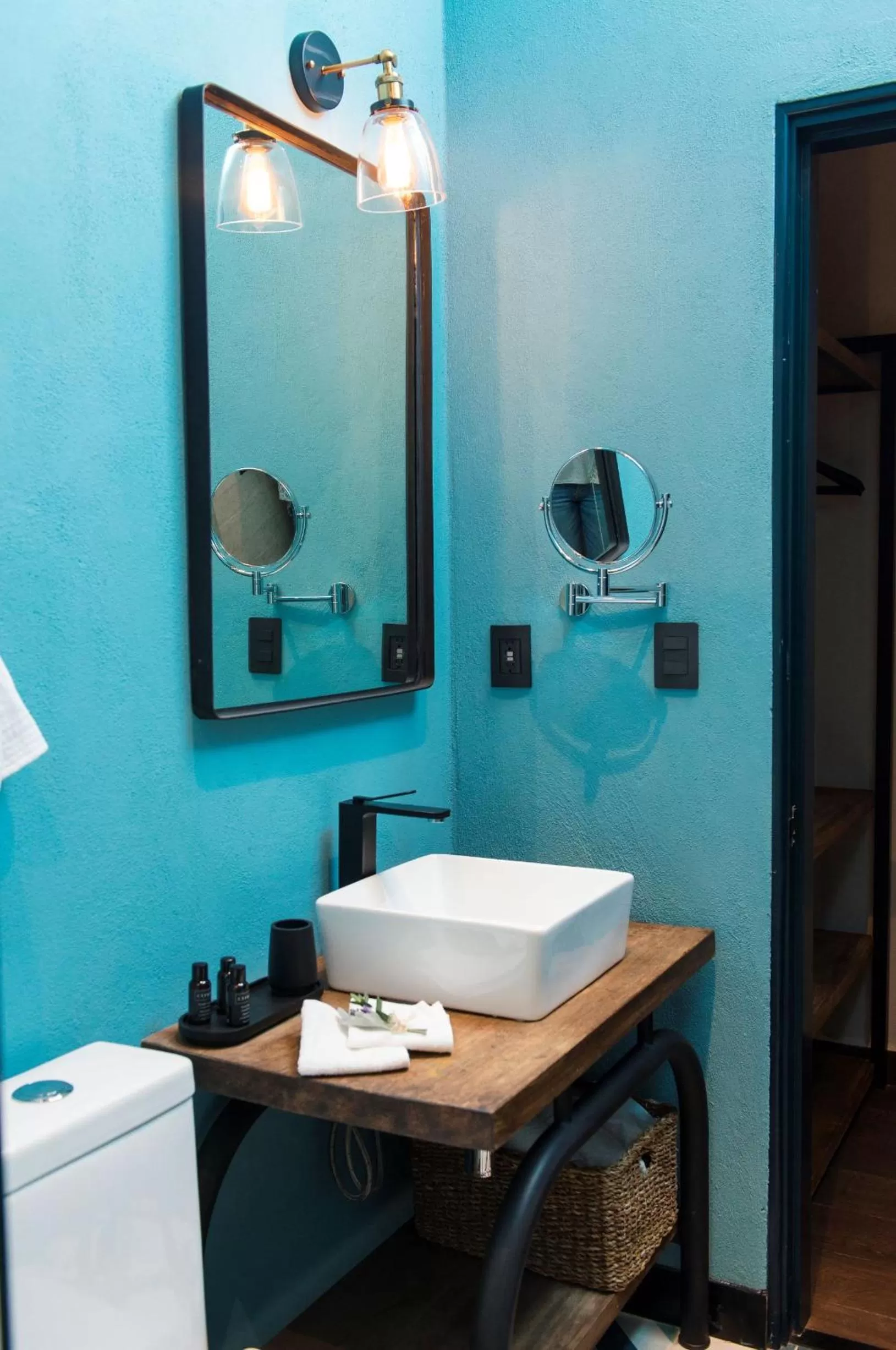 Bathroom in Antigua Trece Hotel Fusión