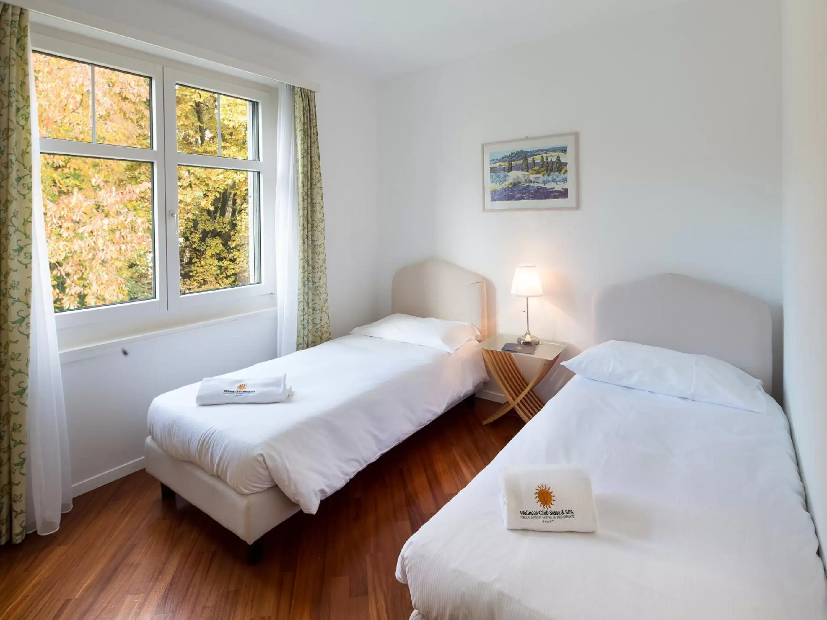 Bedroom, Bed in Villa Sassa Hotel, Residence & Spa - Ticino Hotels Group