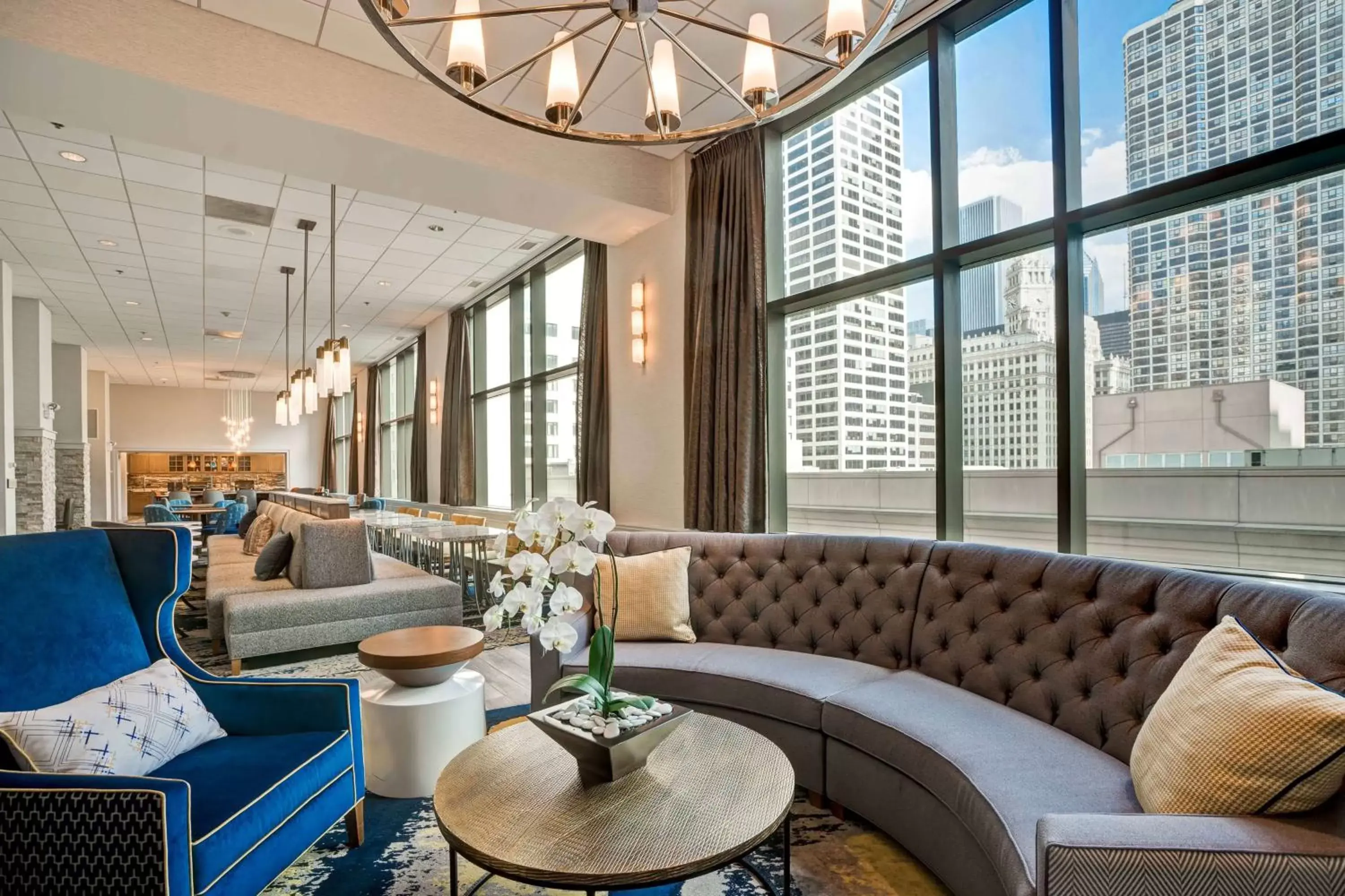 Lobby or reception, Seating Area in Homewood Suites by Hilton Chicago Downtown