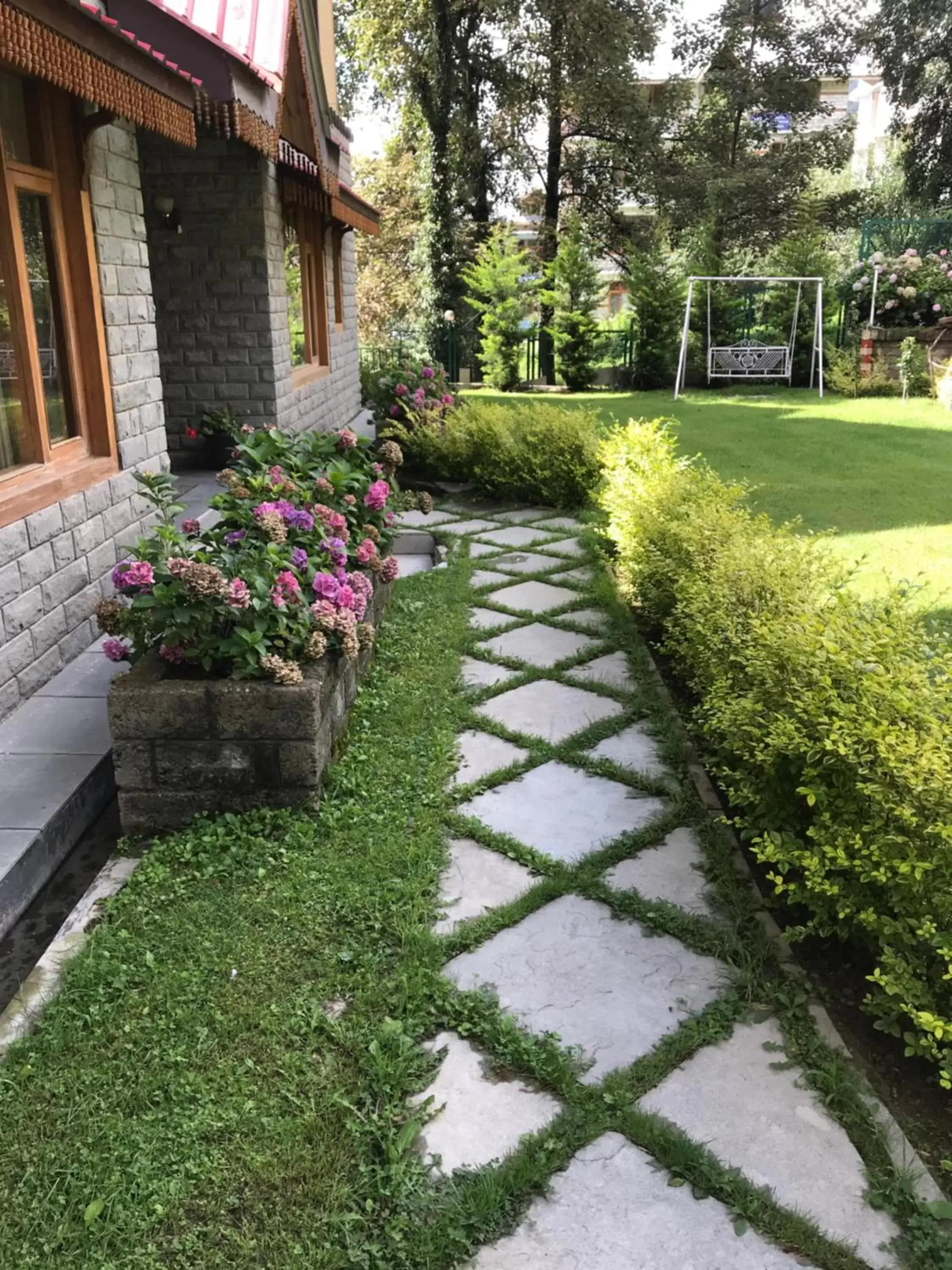 Garden view in Shingar Regency Garden view in Shingar Regency