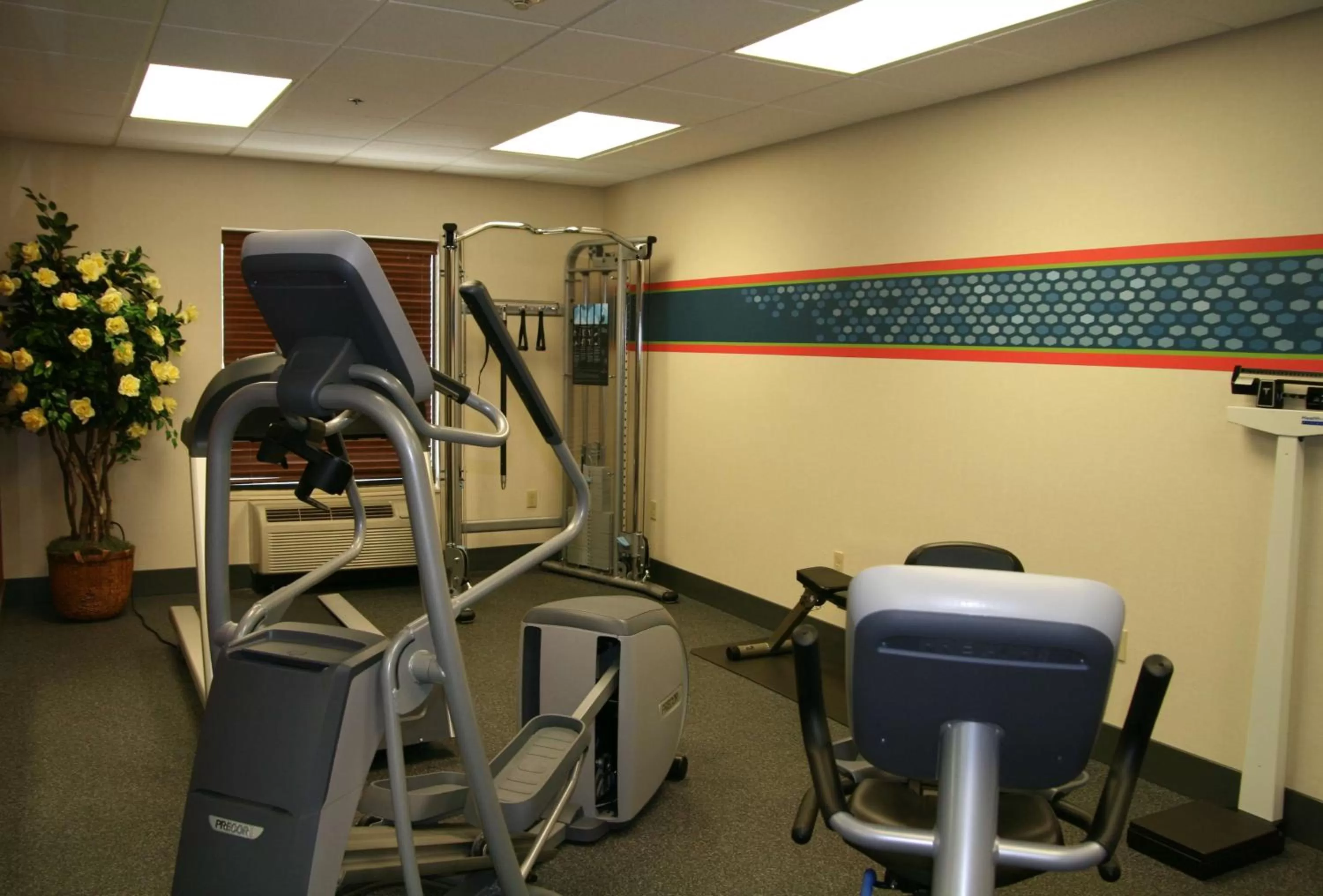 Fitness centre/facilities in Hampton Inn & Suites Oxford-Anniston