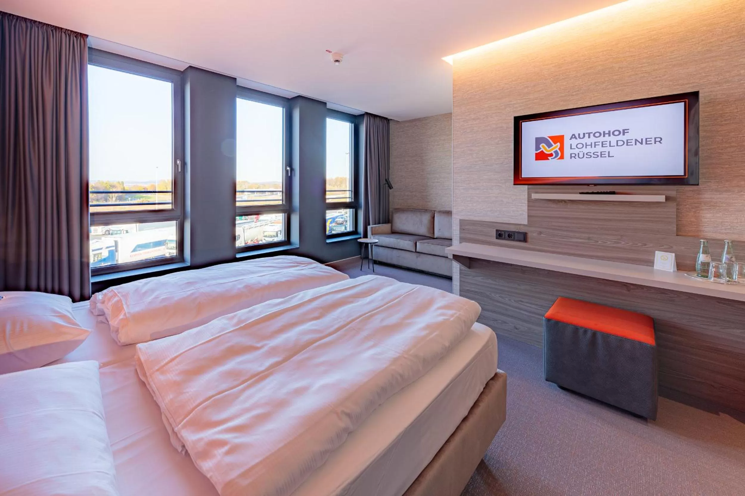 TV and multimedia, Bed in Hotel am Rüssel