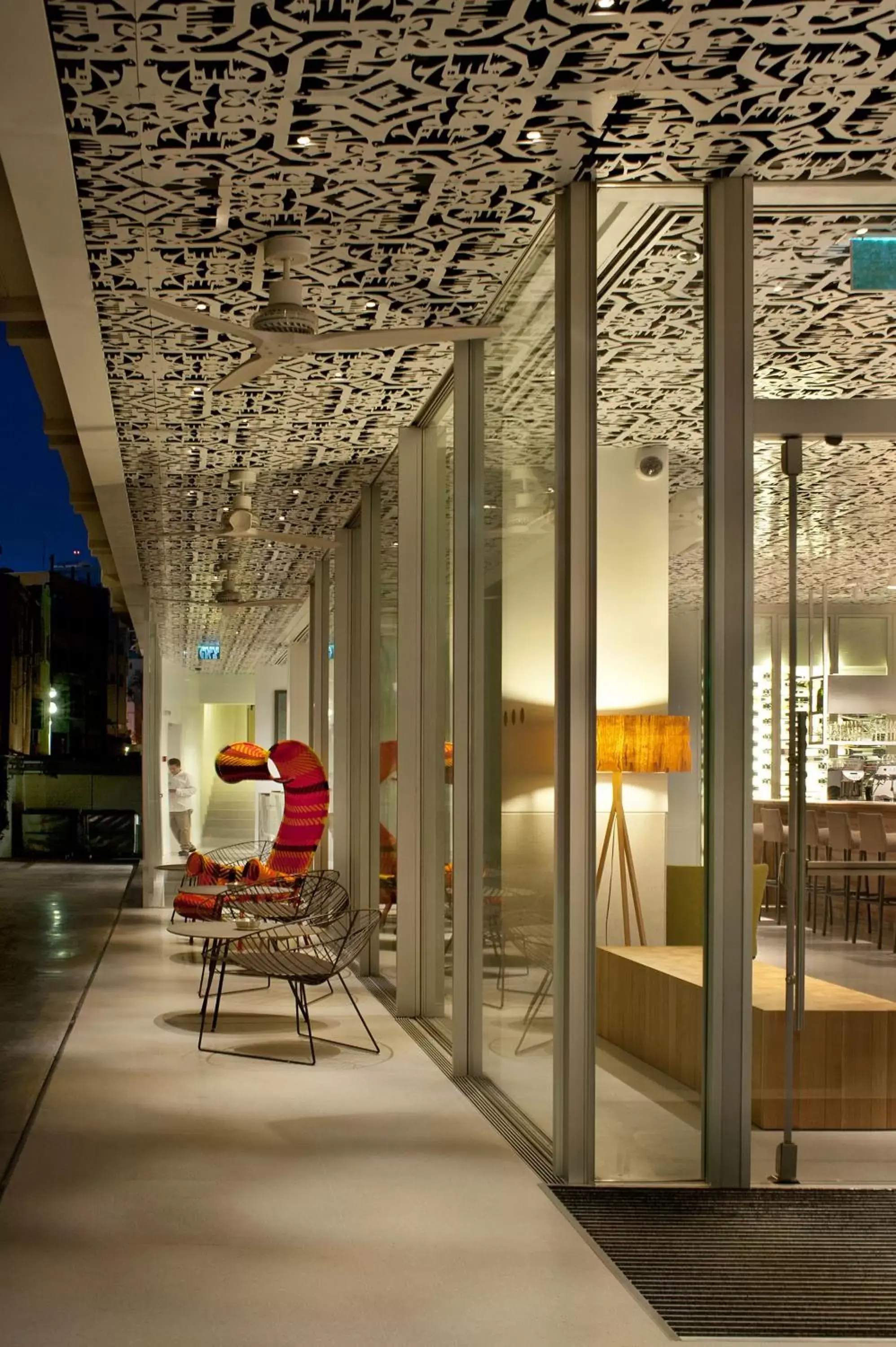 Balcony/Terrace in Mendeli Street Hotel