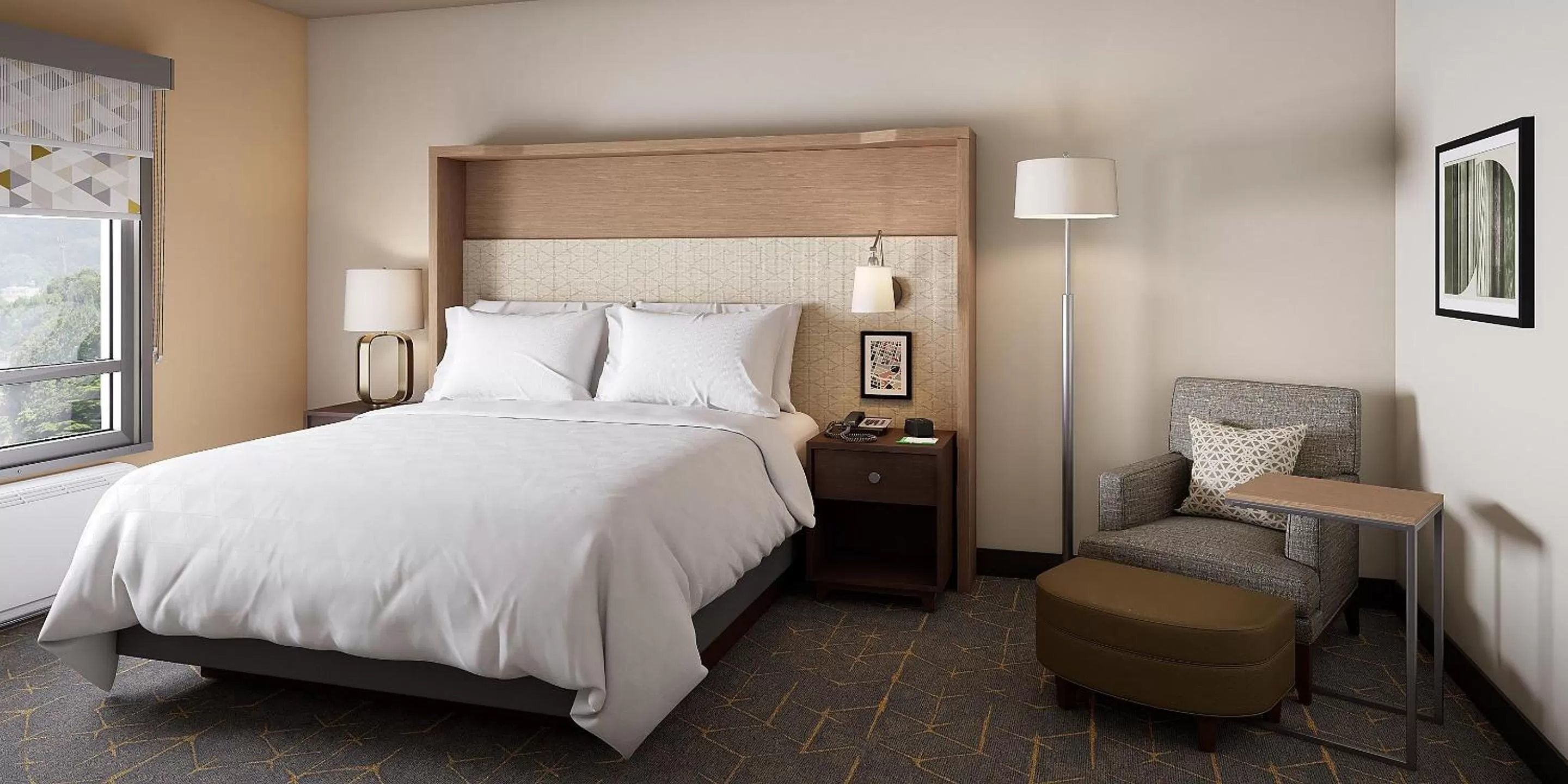 Bedroom, Bed in Holiday Inn Fort Worth - Alliance by IHG