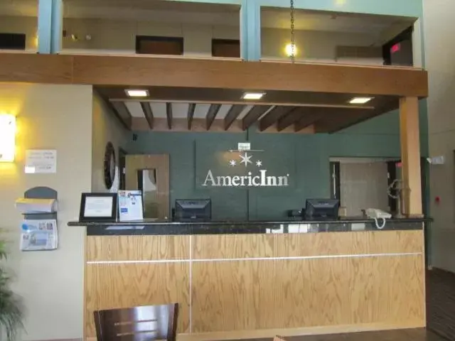 Lobby or reception in AmericInn by Wyndham West Bend Lobby or reception in AmericInn by Wyndham West Bend