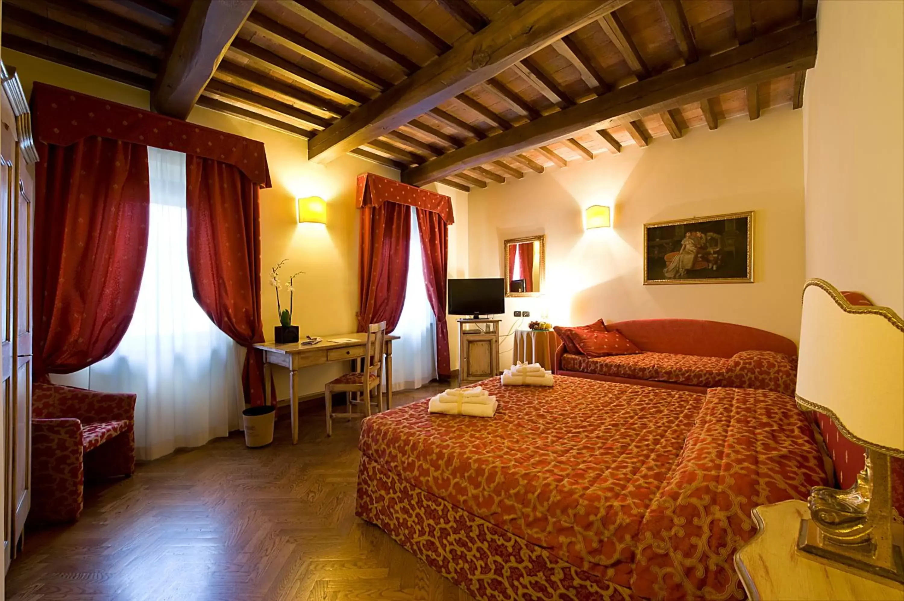 Bed in Relais dell'Olmo