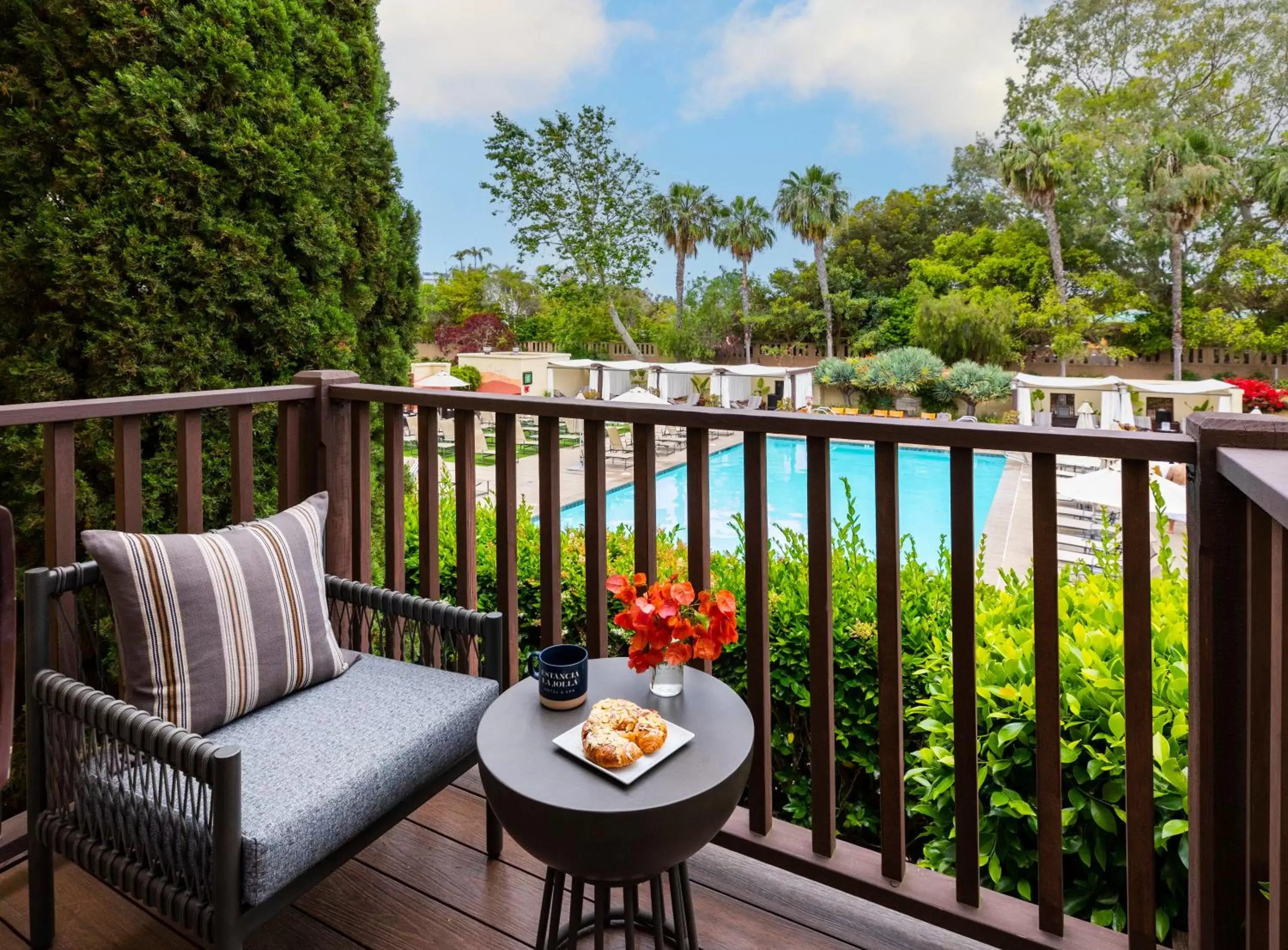 View (from property/room), Pool View in Estancia La Jolla Hotel & Spa