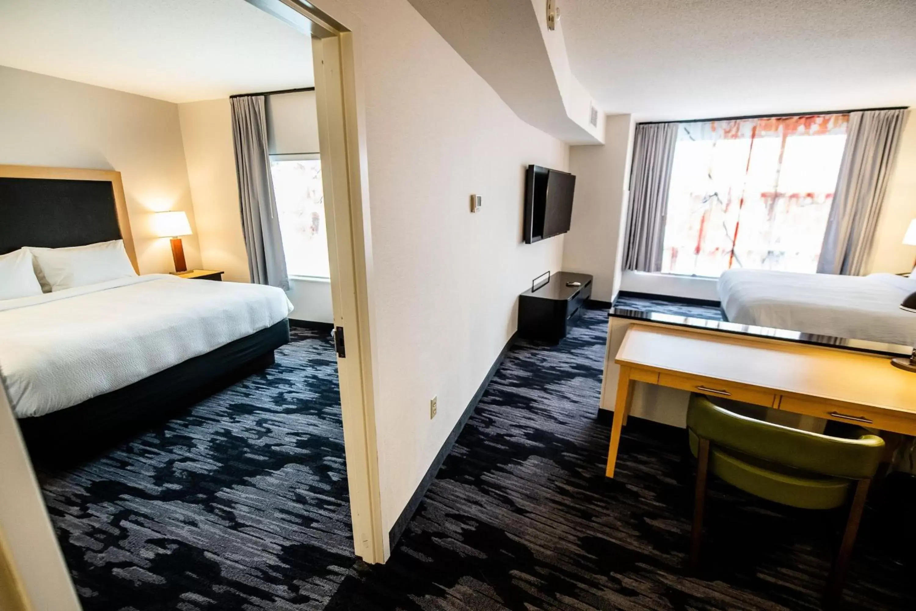 Photo of the whole room, Bed in Fairfield by Marriott Inn & Suites Washington Casino Area