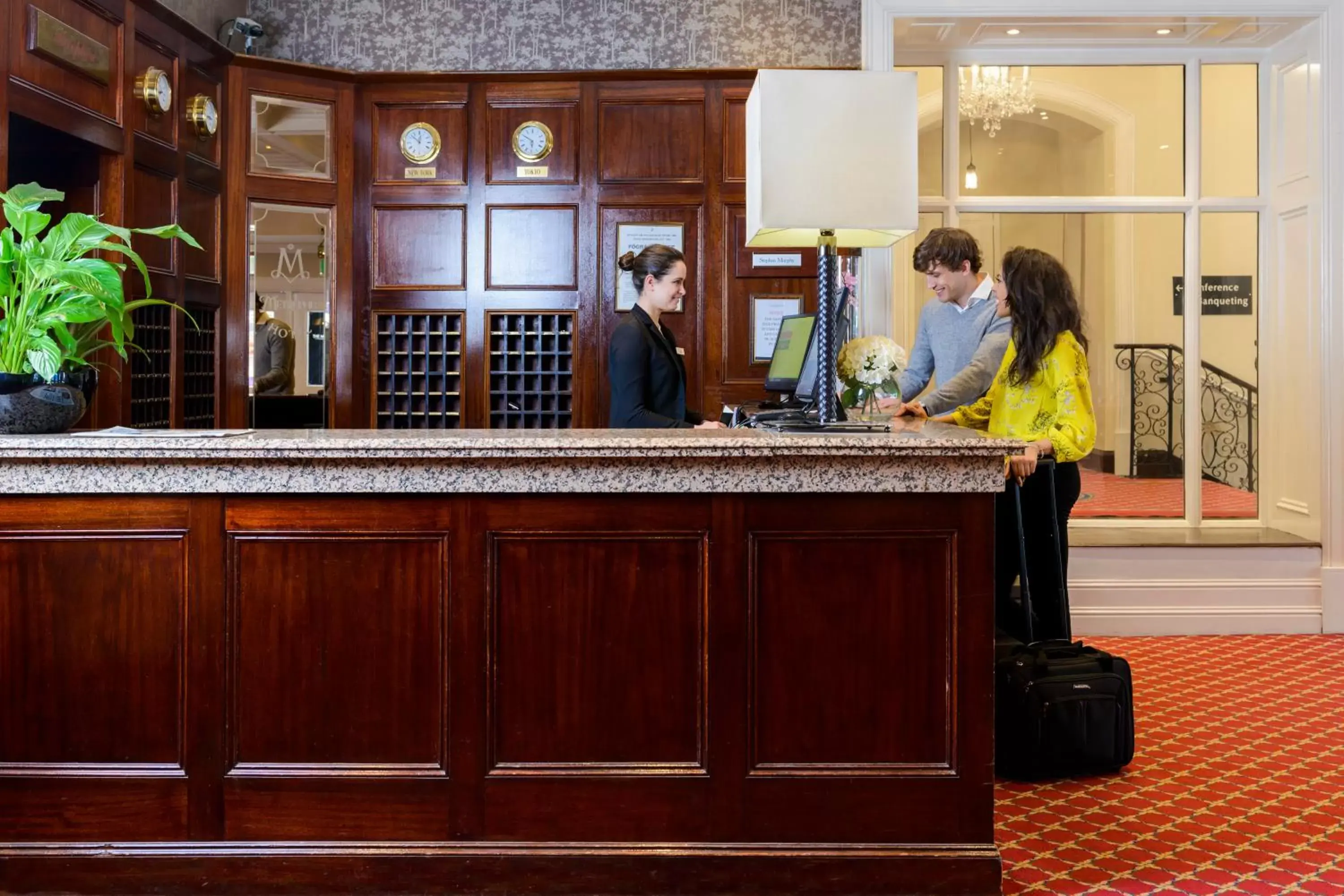 Lobby or reception, Lobby/Reception in The Metropole Hotel Cork