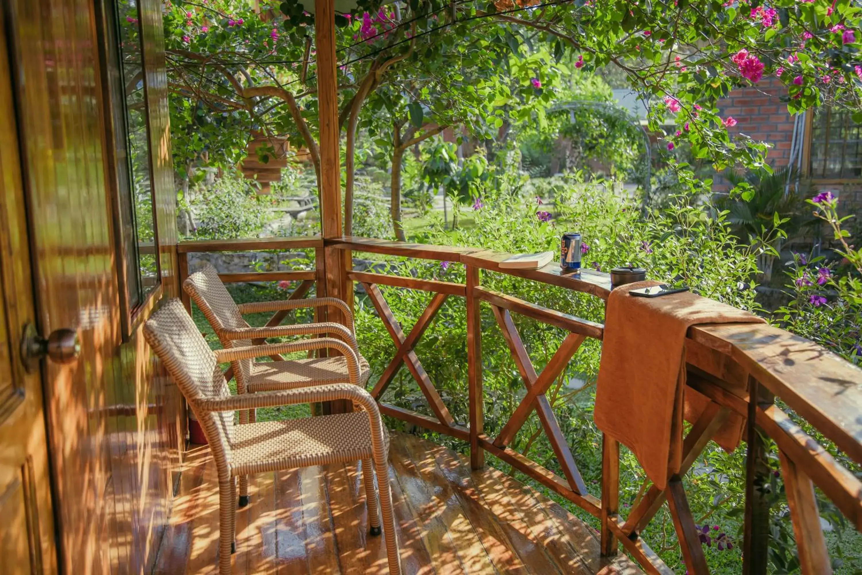 Balcony/Terrace in Phu Quoc Valley Sen Bungalow