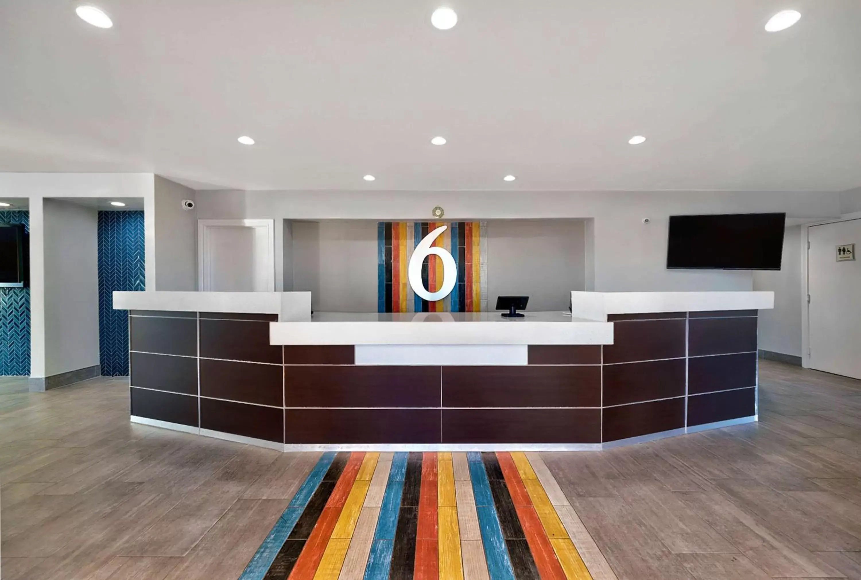 Lobby or reception in Studio 6-Denton, TX - UNT Lobby or reception in Studio 6-Denton, TX - UNT