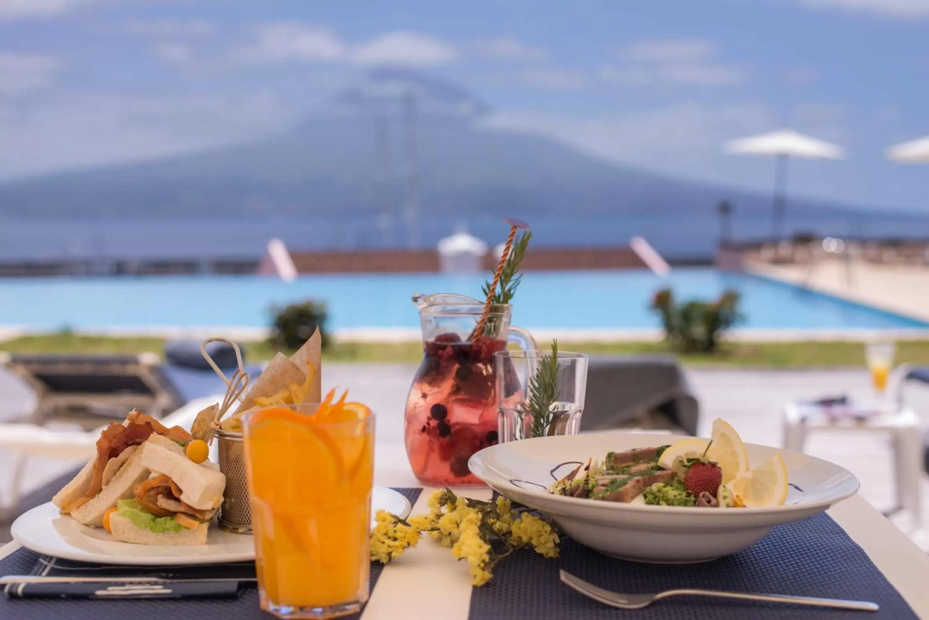Food close-up in Azoris Faial Garden – Resort Hotel