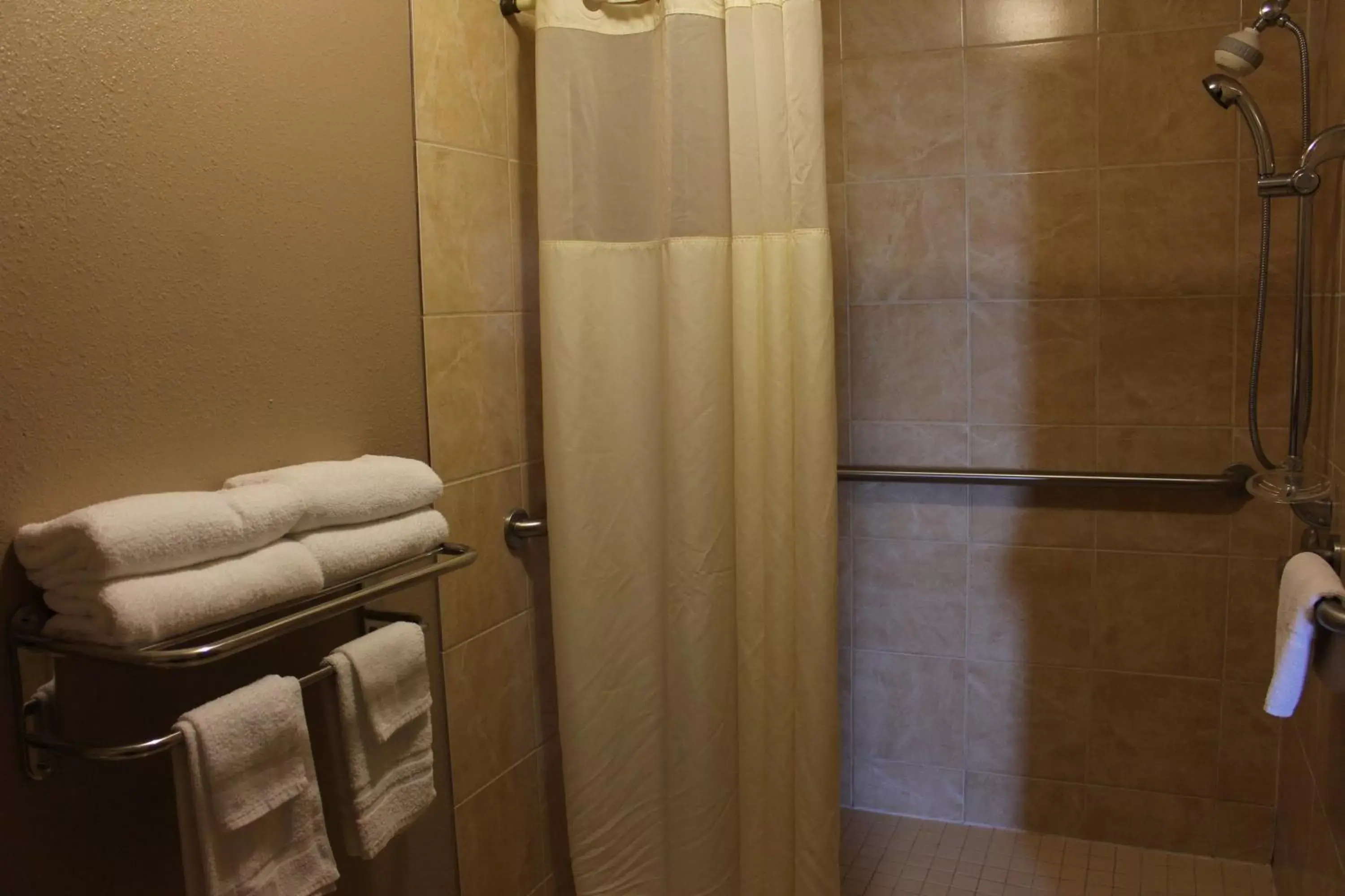 Shower, Bathroom in Days Inn by Wyndham Watertown