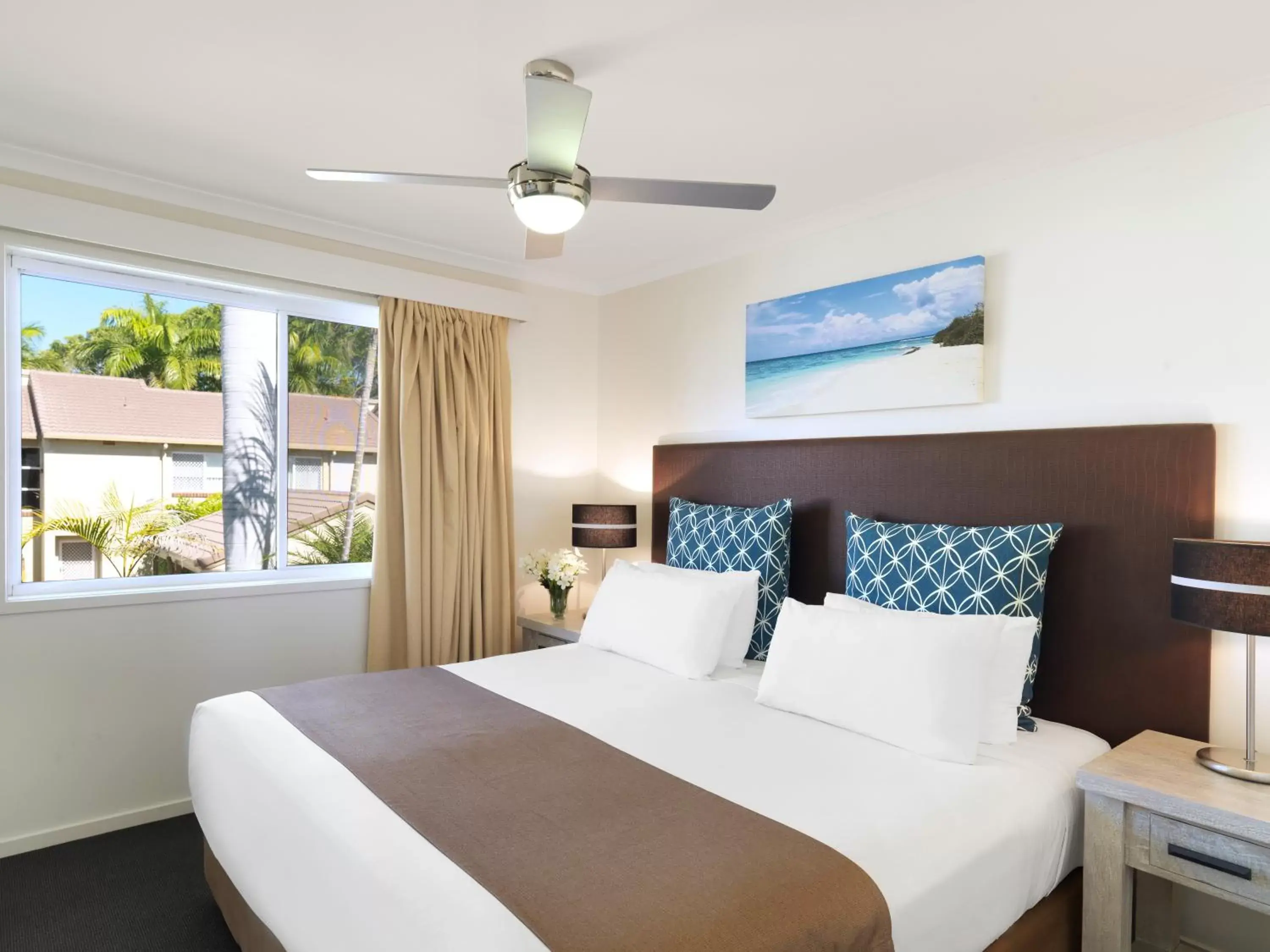 Bedroom, Room Photo in Oaks Sunshine Coast Oasis Resort